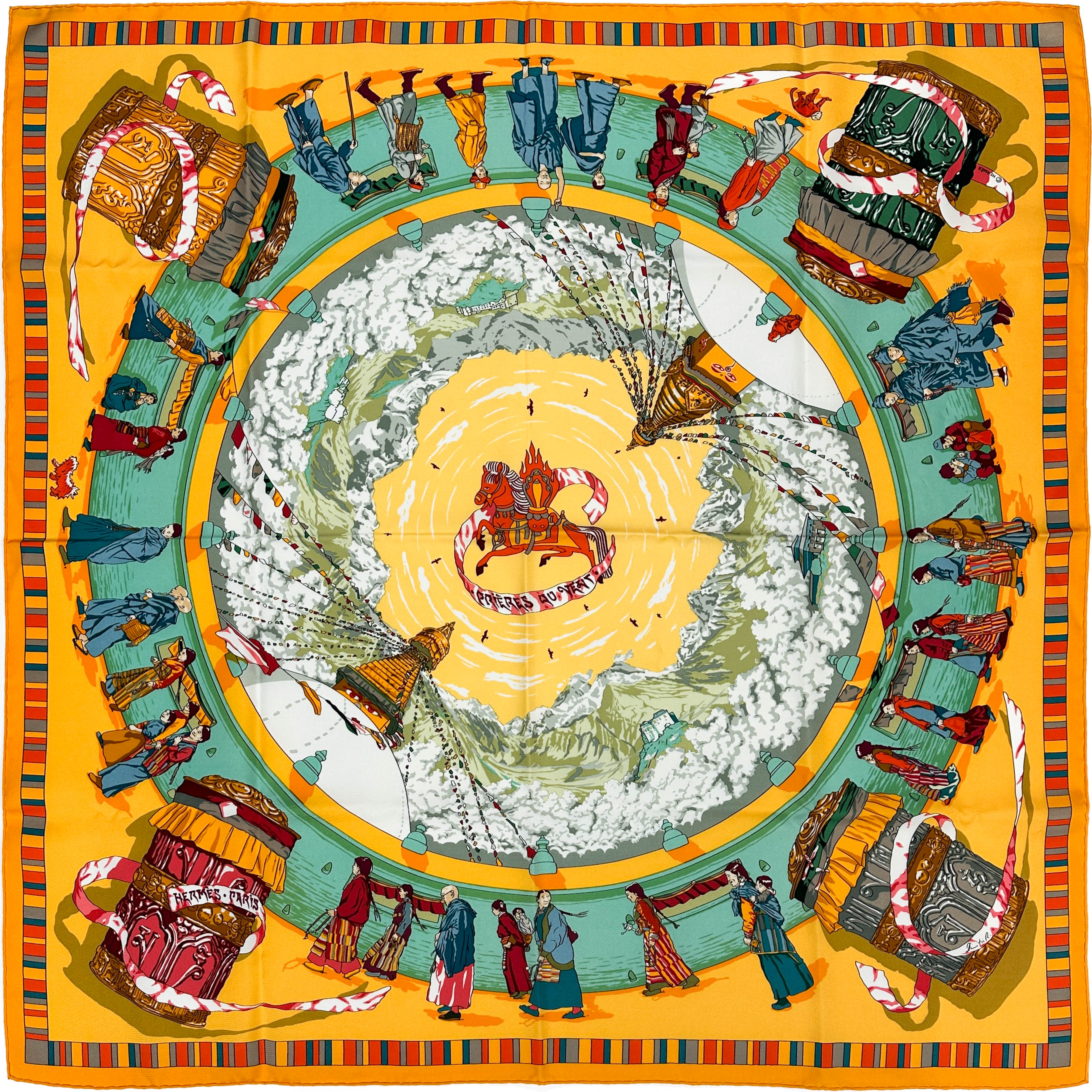 Hermès Prières Au Vent 90