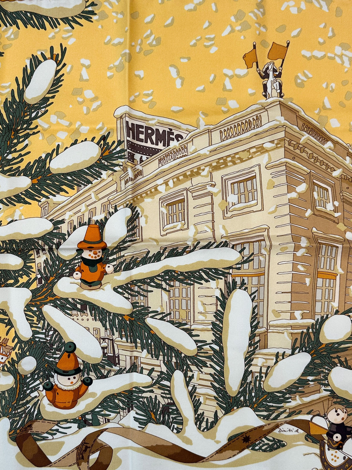 Hermès Noël au 24 Faubourg 90