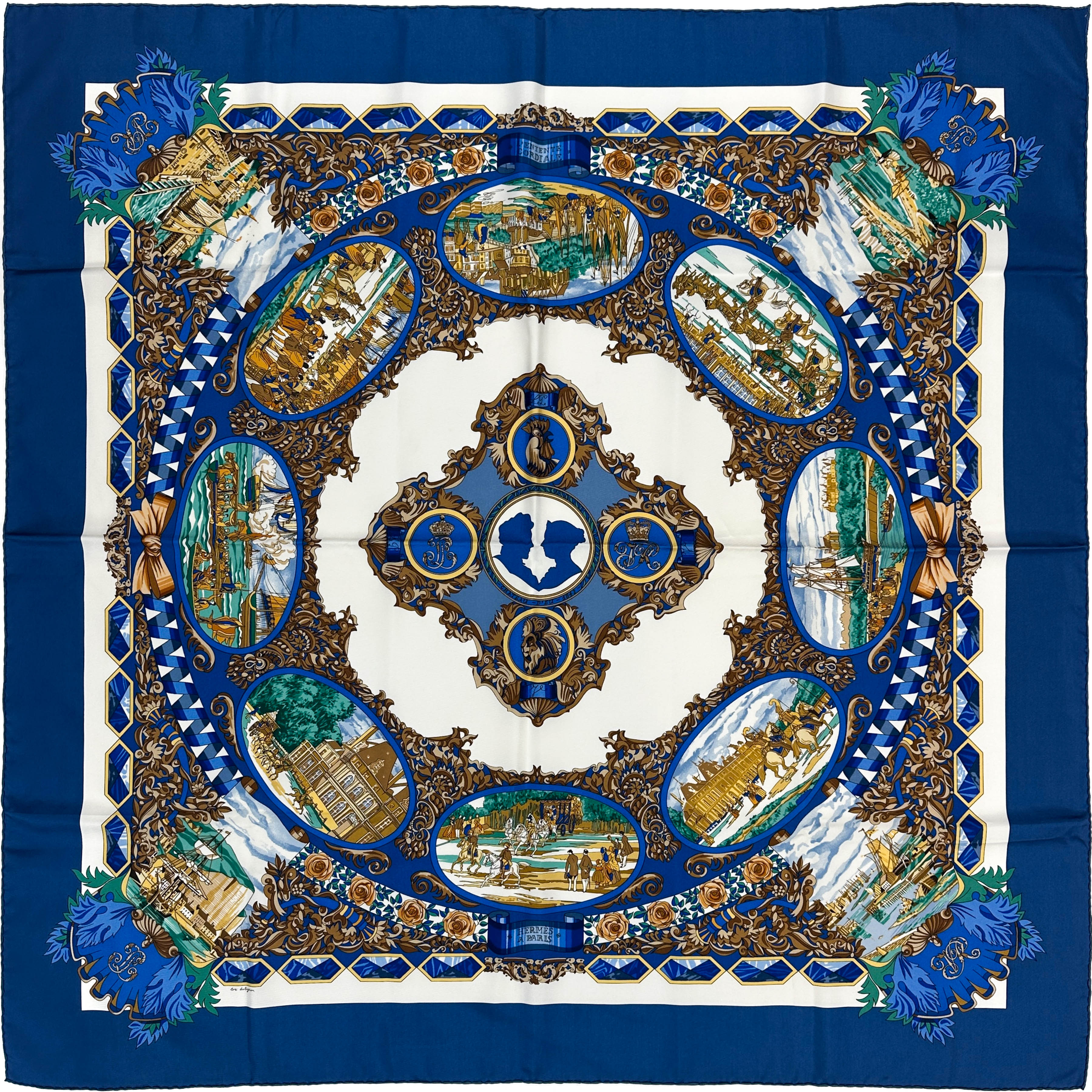 Hermès Entente Cordiale Château D'eu 1843 90