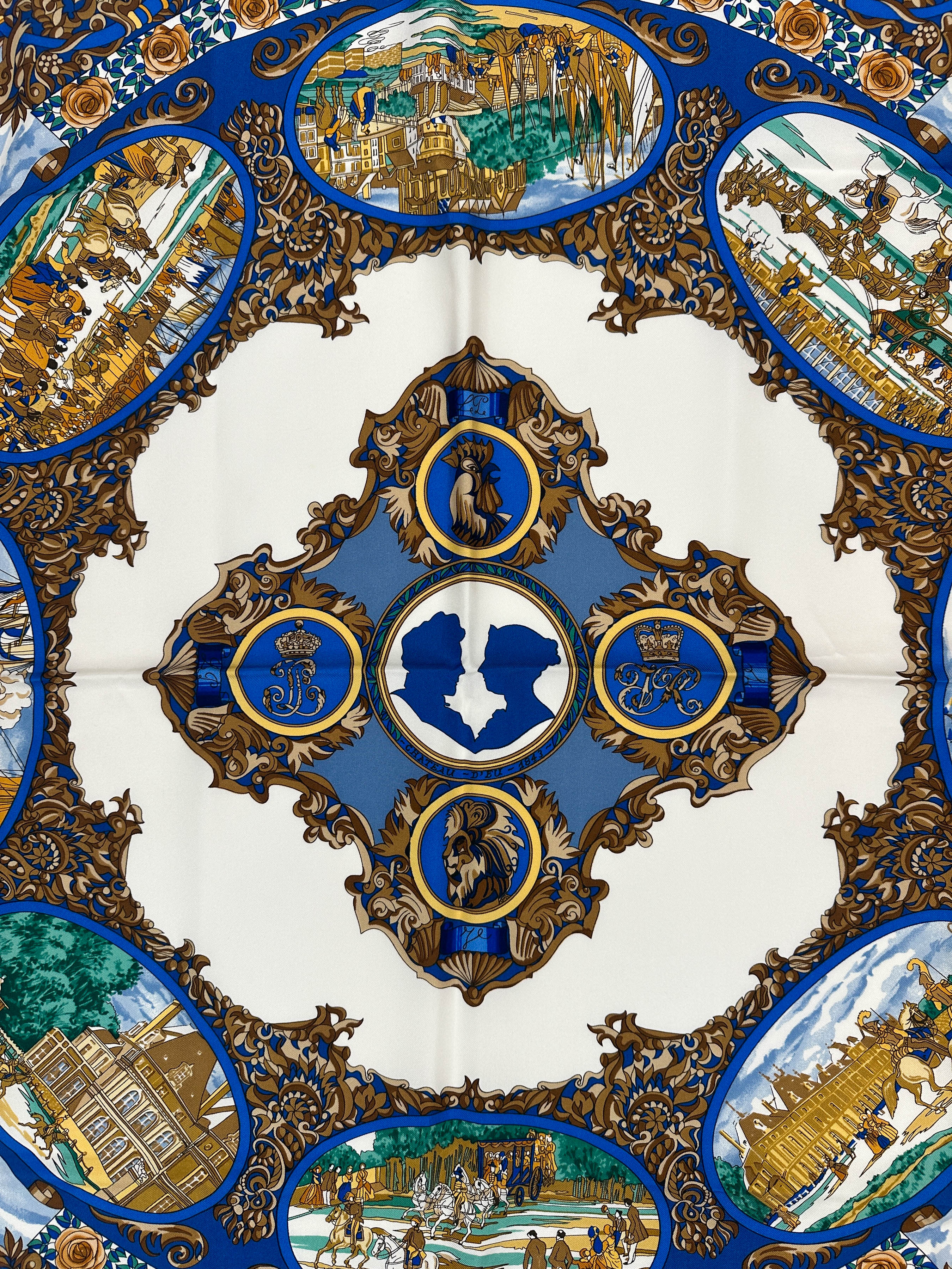 Hermès Entente Cordiale Château D'eu 1843 90