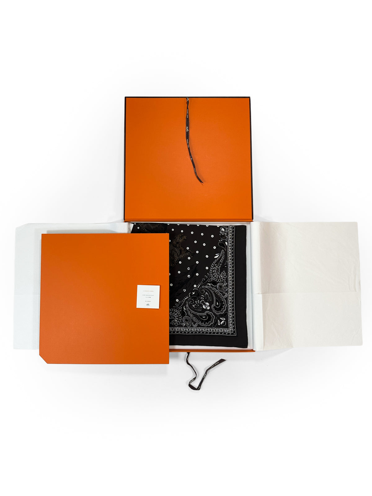 Hermès Guépards Beaded Exceptional 90