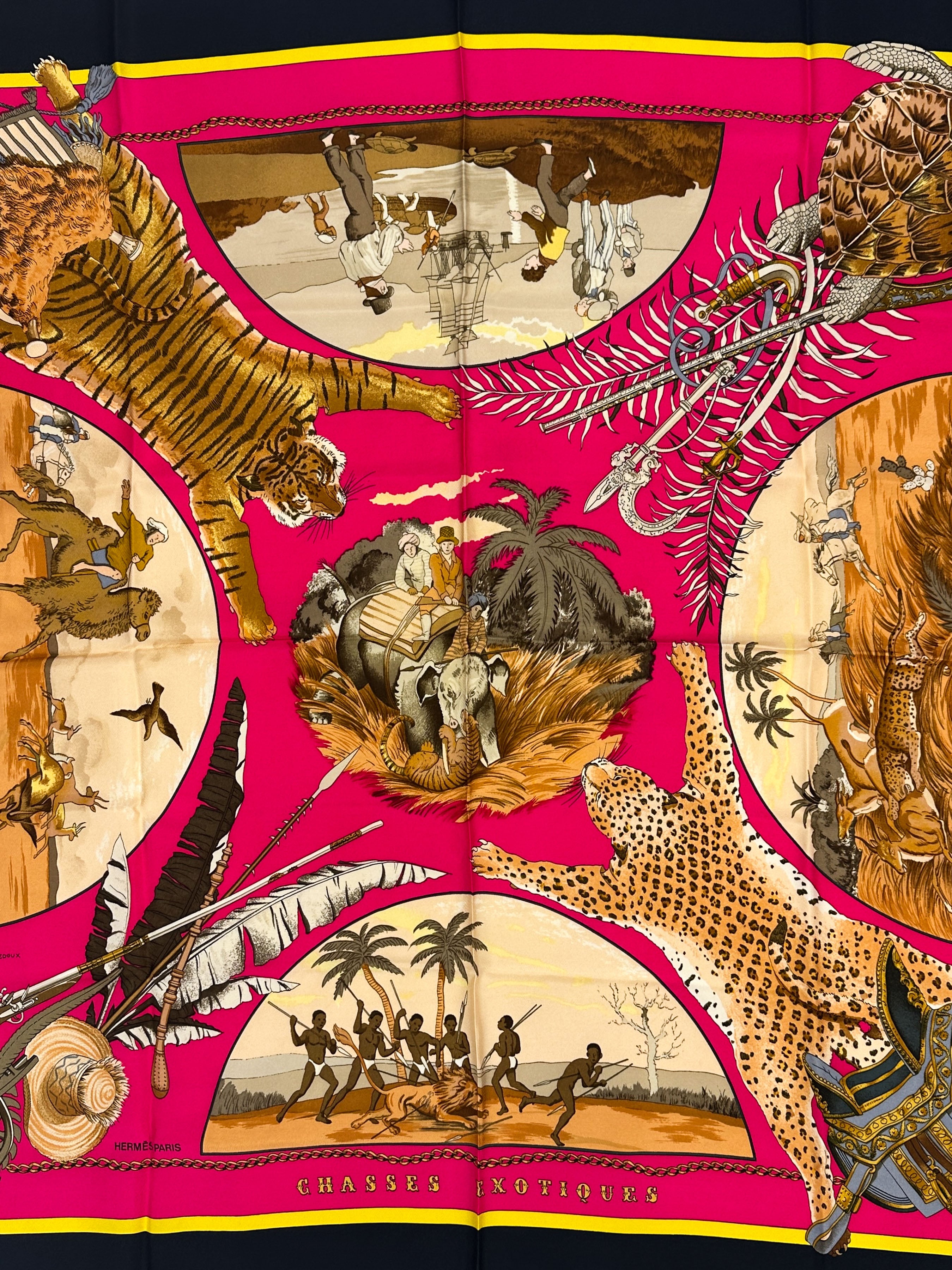Hermès Chasses Exotiques 90
