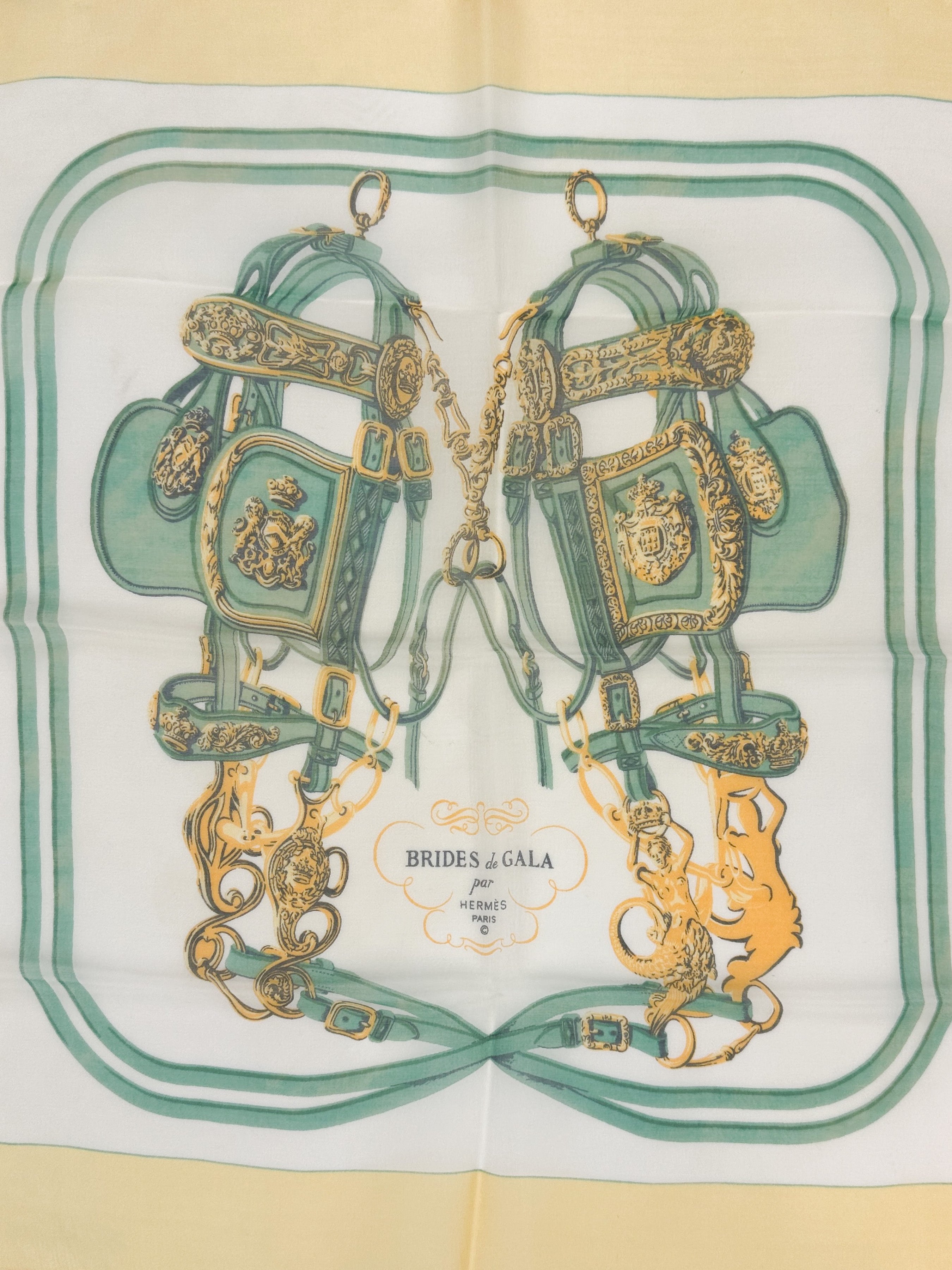 Hermès Brides de Gala Mousseline 45