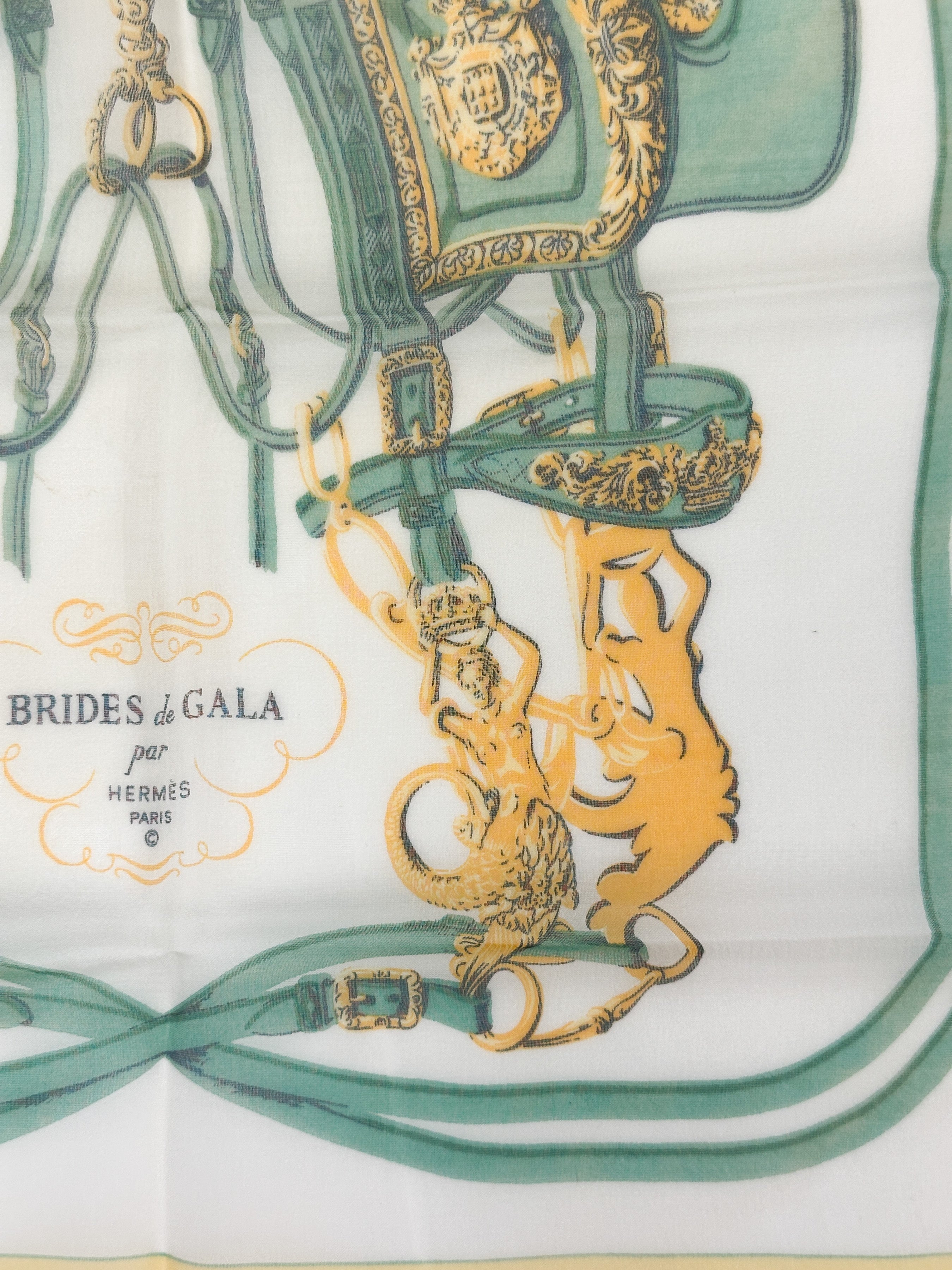 Hermès Brides de Gala Mousseline 45