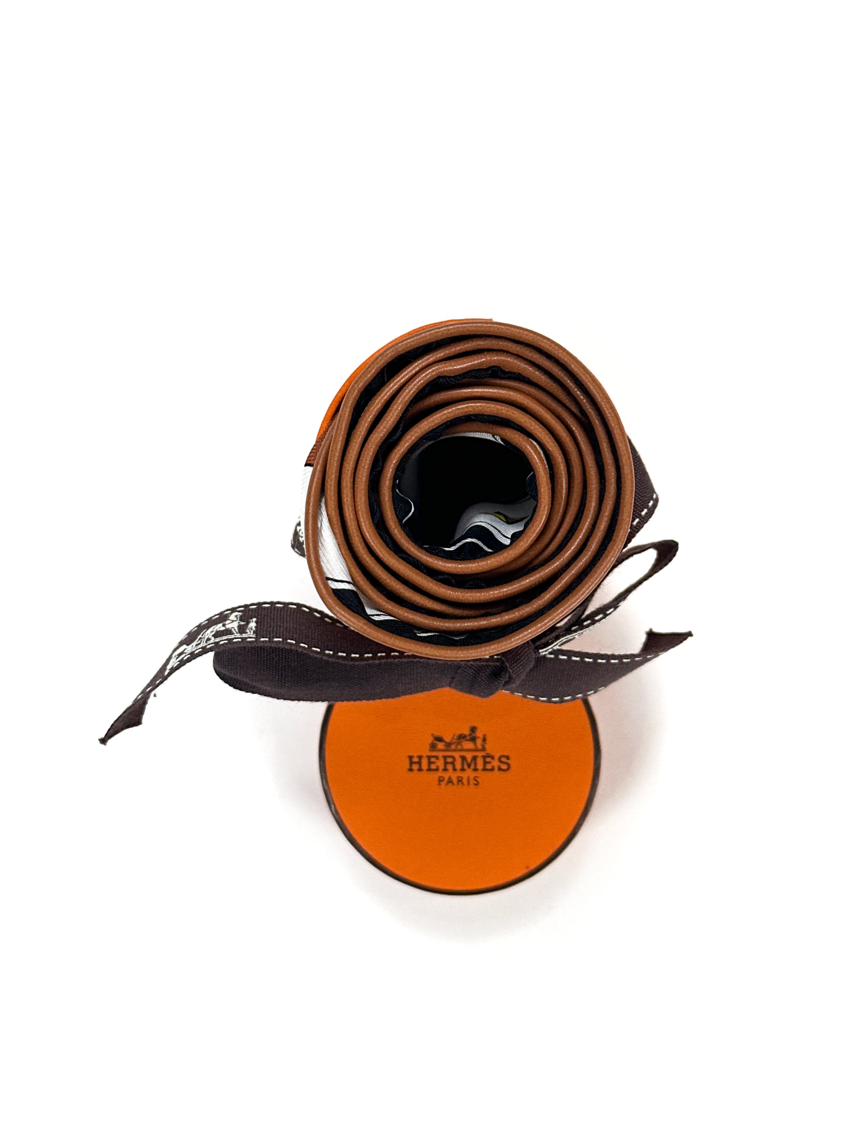 Hermès Colliers et Chiens Forever Twilly