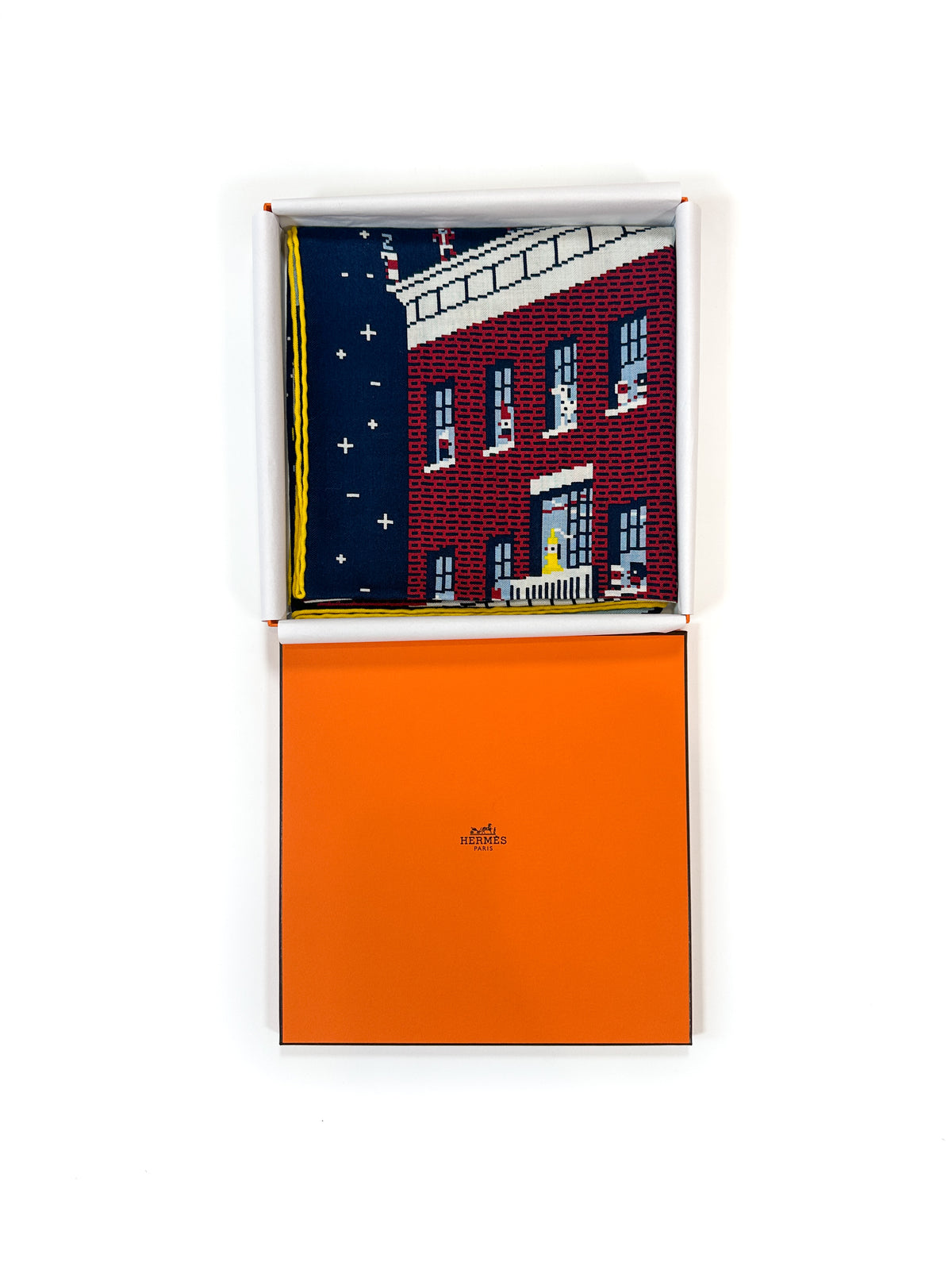 Hermès Madison Party Cashmere Silk 100
