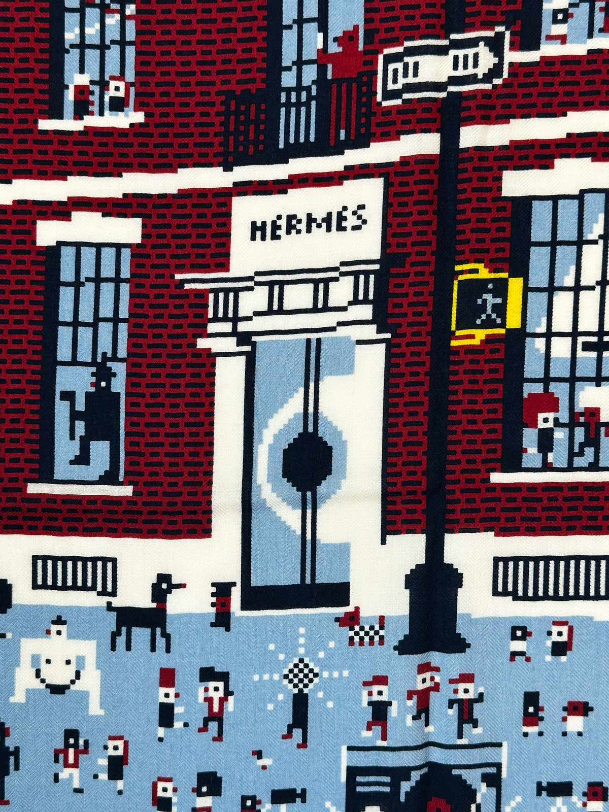 Hermès Madison Party Cashmere Silk 100