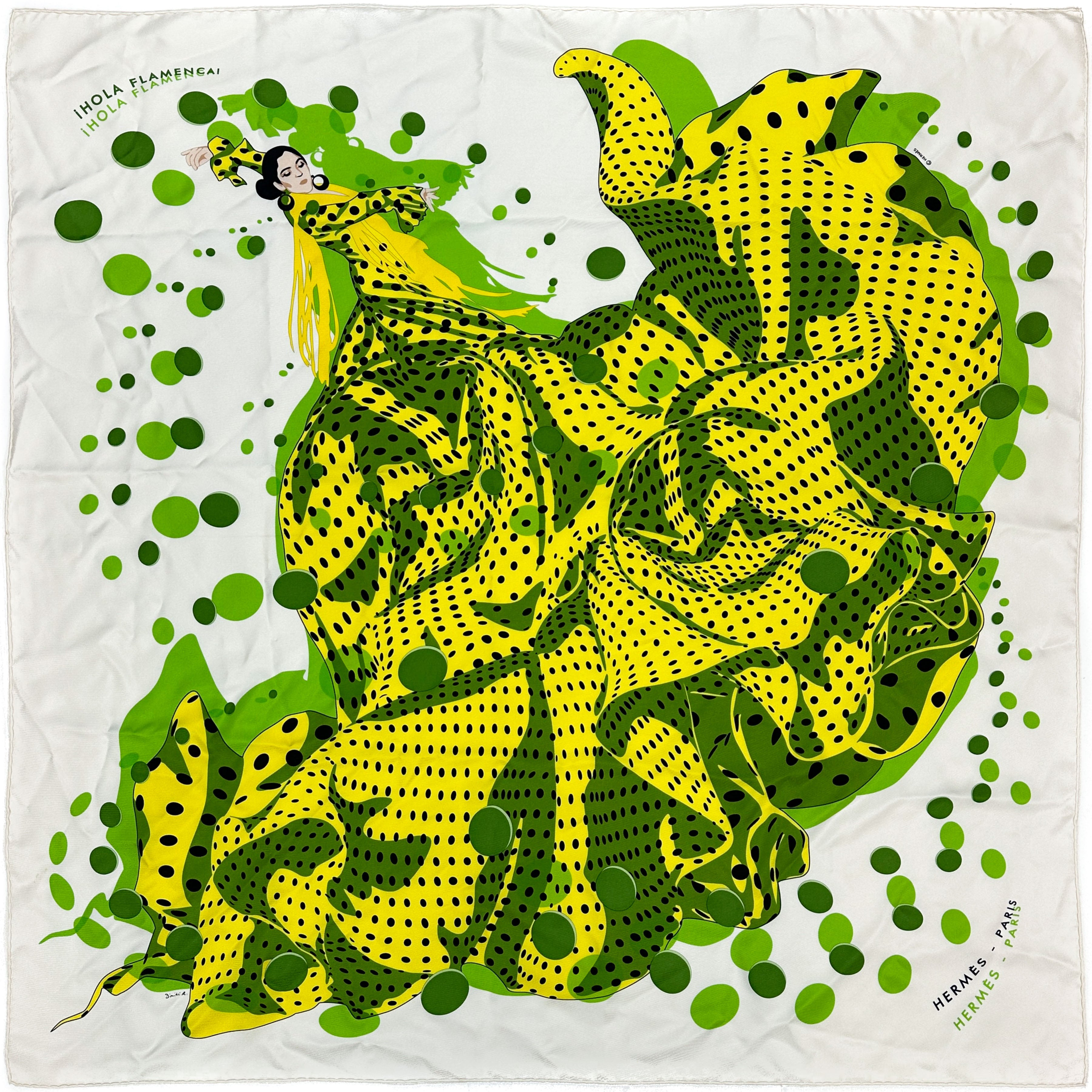 Hermès Hola Flamenca 90