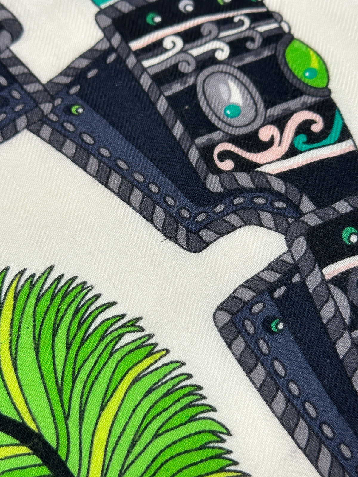 Hermès Sous L'Egide de Mars Cashmere Silk 140