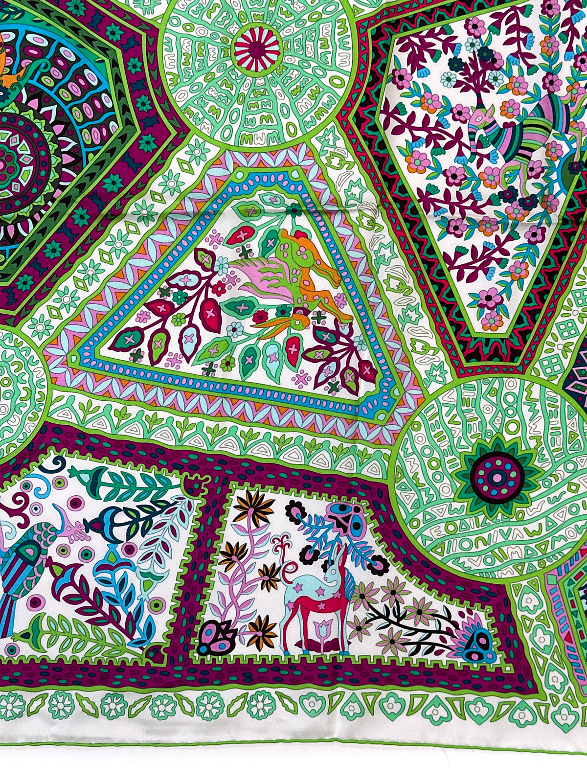 Hermès Les Chemins Secrets Silk 140