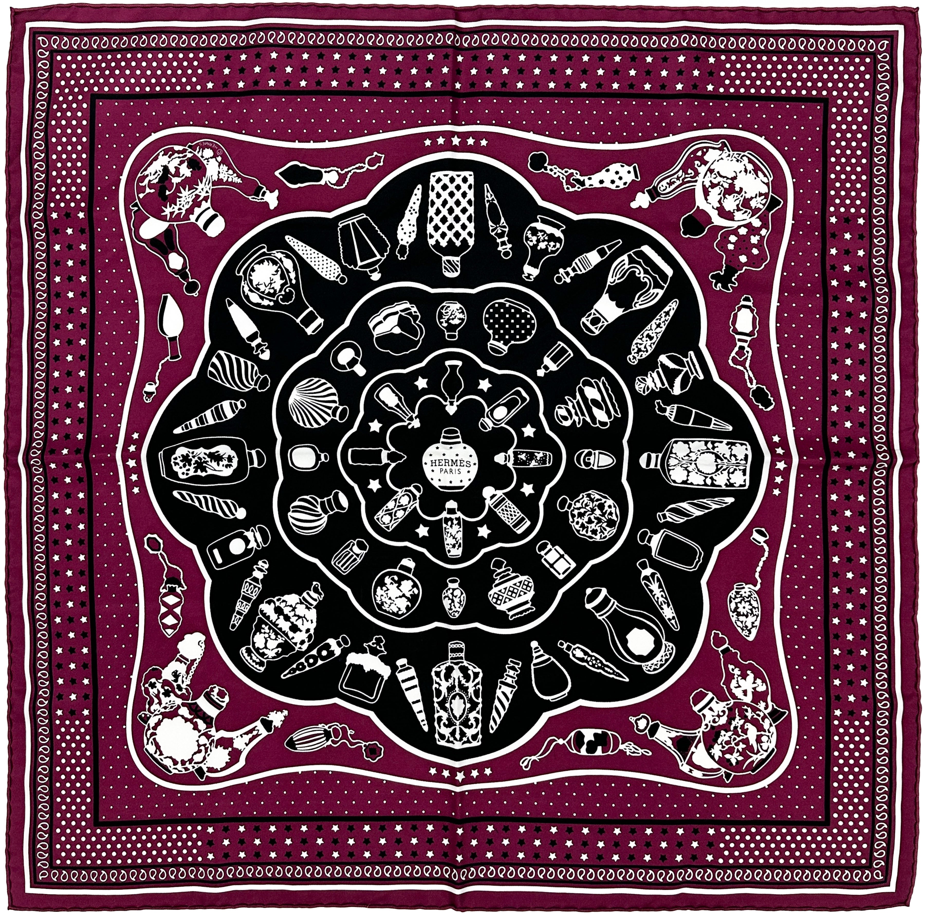 Hermès Qu'Importe le Flacon Bandana 55
