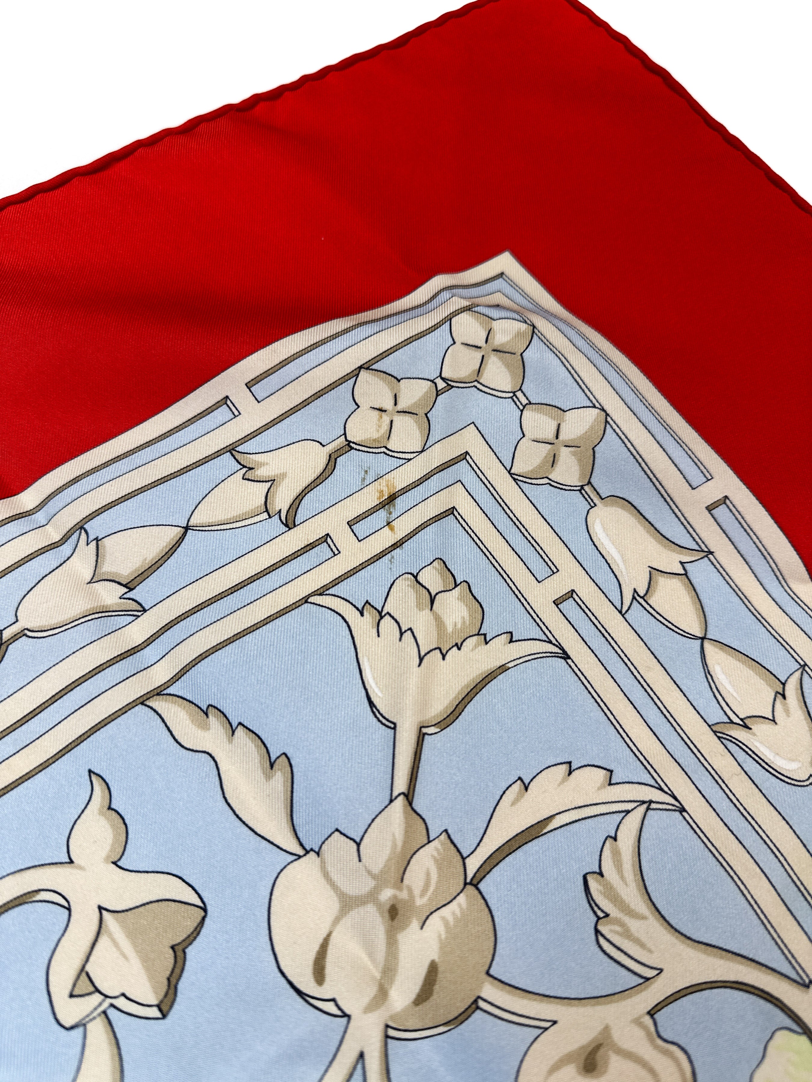 Hermès Le Fleuve Sacré 90