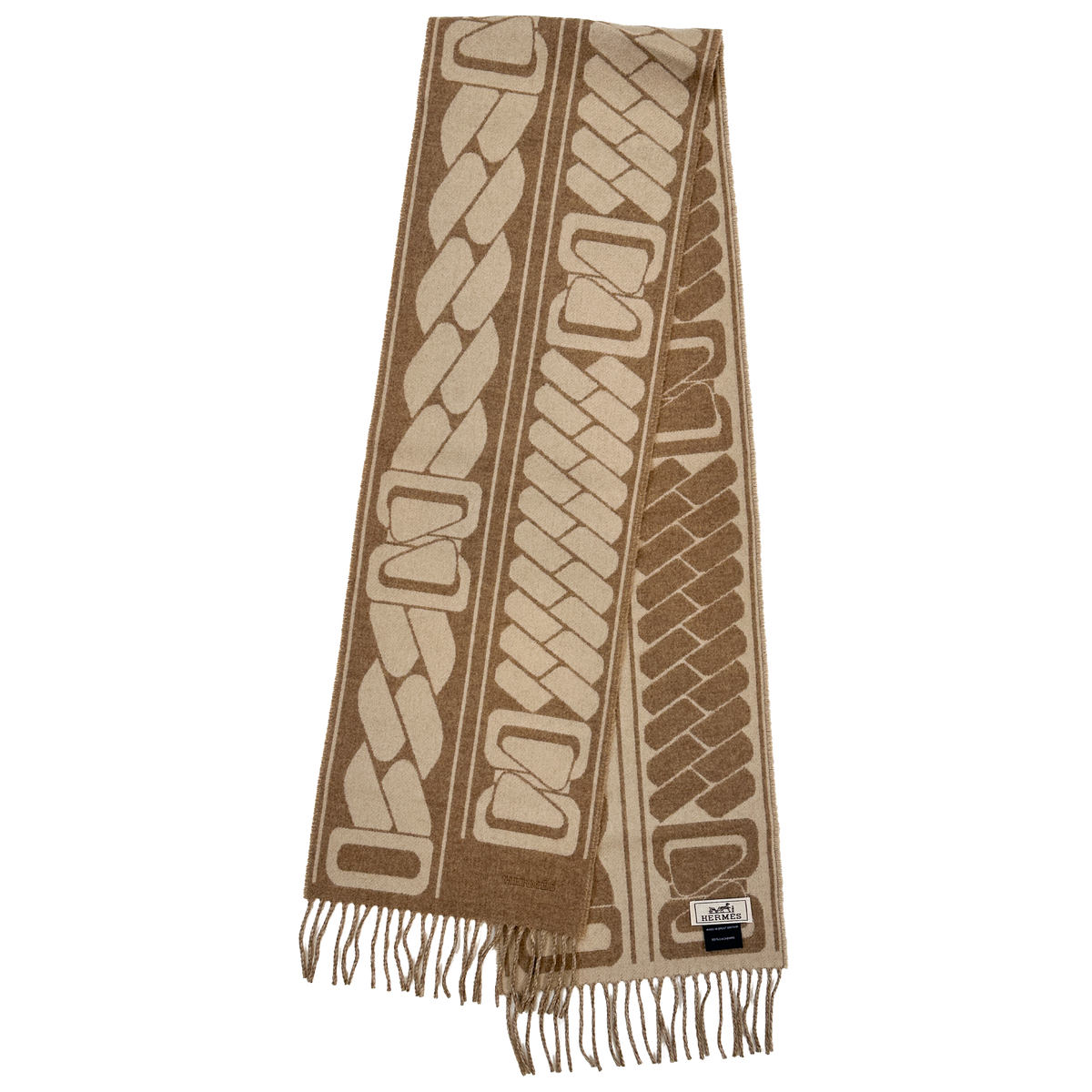 Hermès Clic, C'est Noue Cashmere Shawl