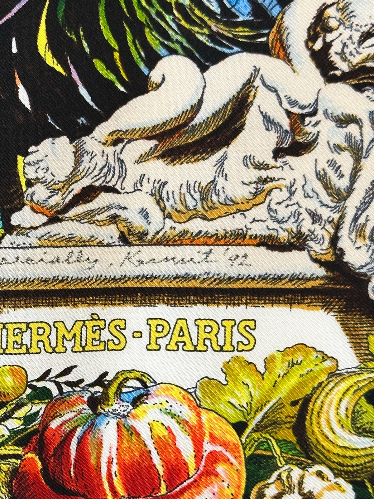 Hermès Les Amériques 90 & Original Photograph  *Signed & Gifted by Kermit Oliver*