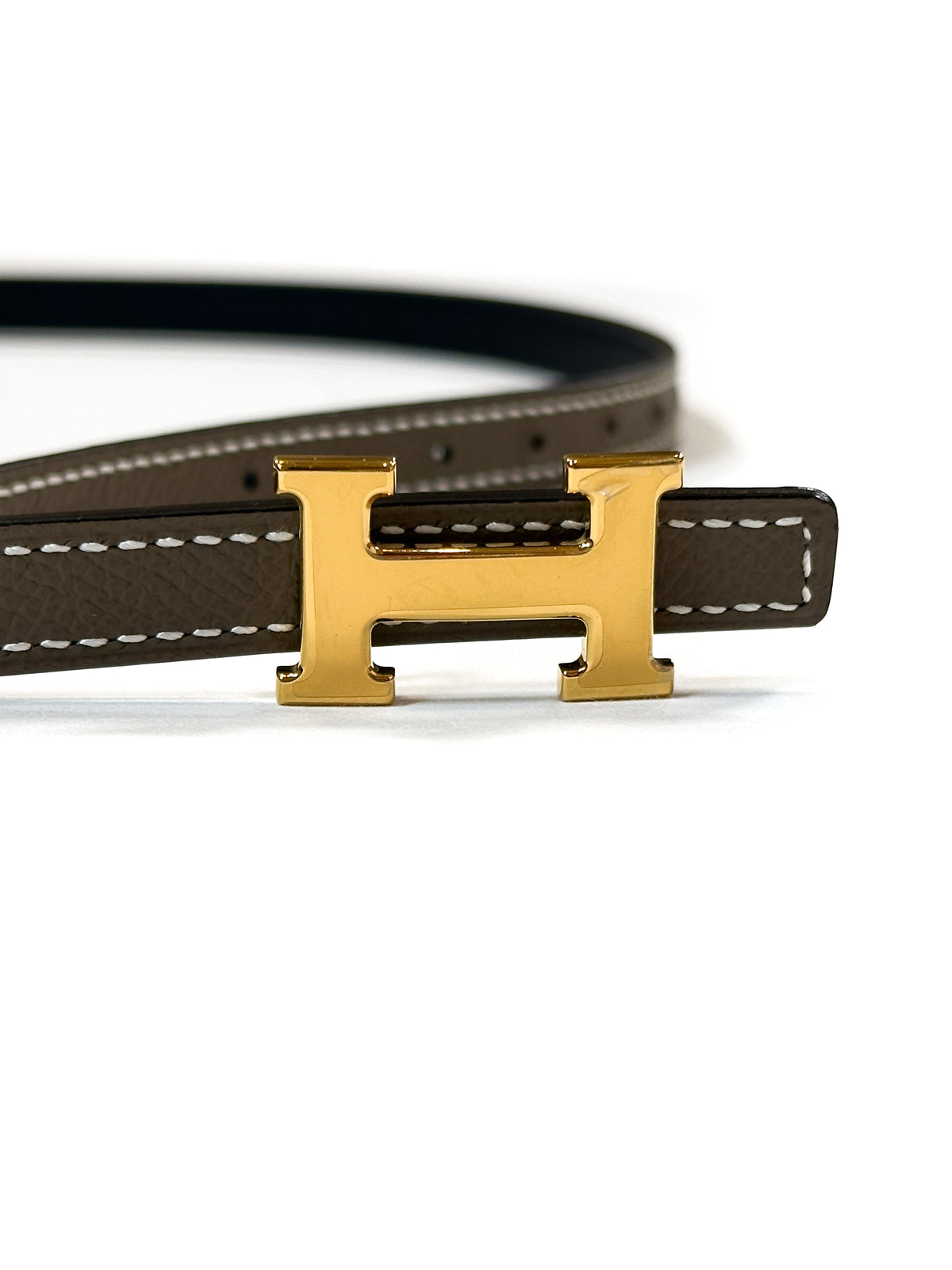 Hermès Mini Constance Belt Buckle & Reversible Leather Strap