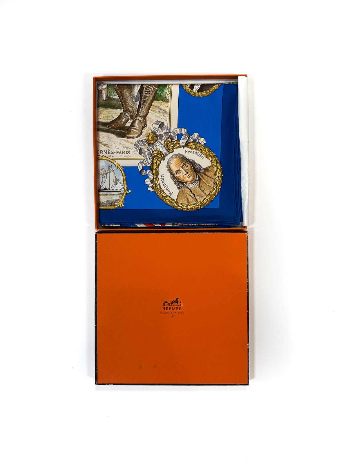 Hermès Marquis de Lafayette 90 *Gifted by Kermit Oliver*