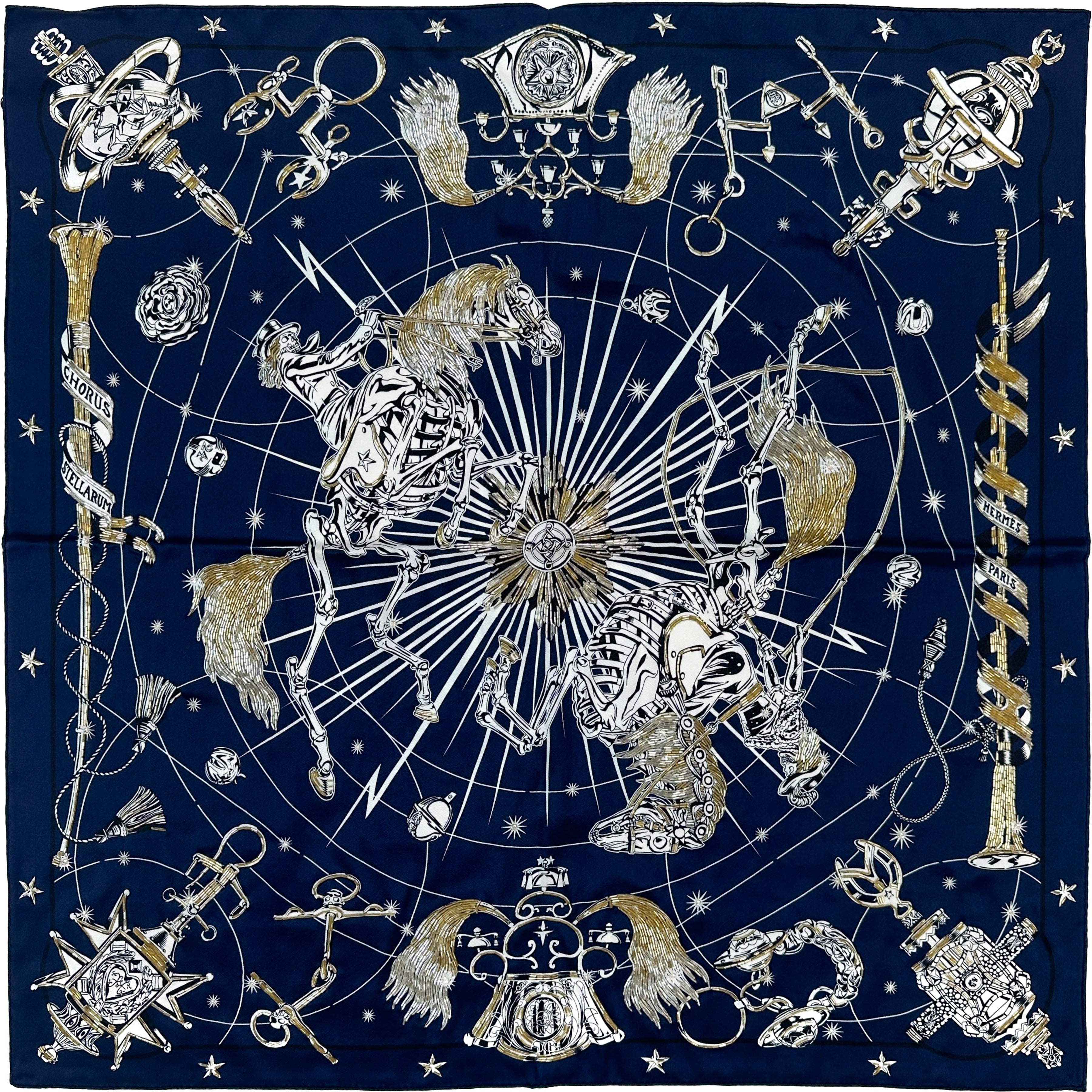 Hermès Chorus Stellarum Exceptional Beaded 70