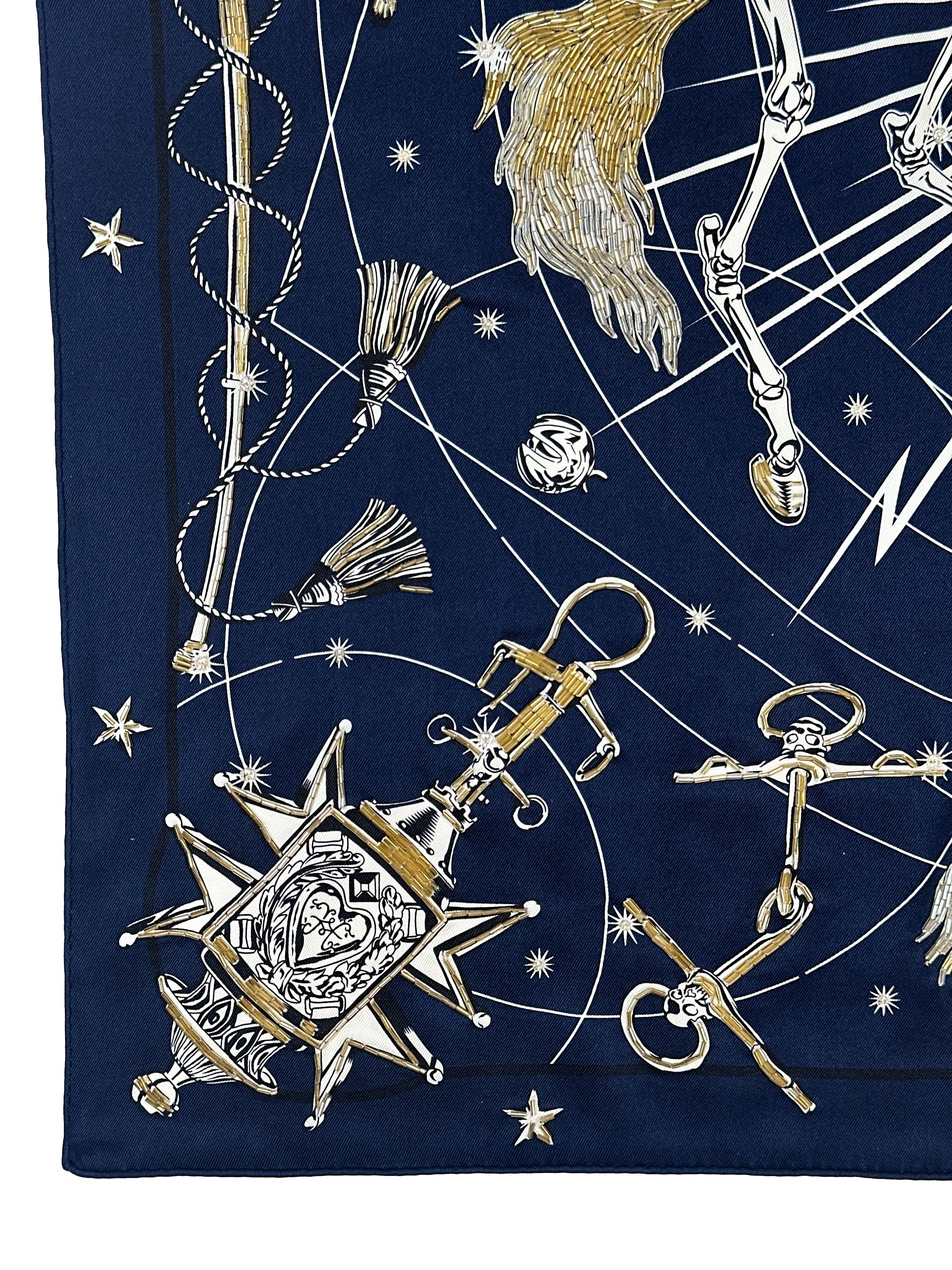 Hermès Chorus Stellarum Exceptional Beaded 70