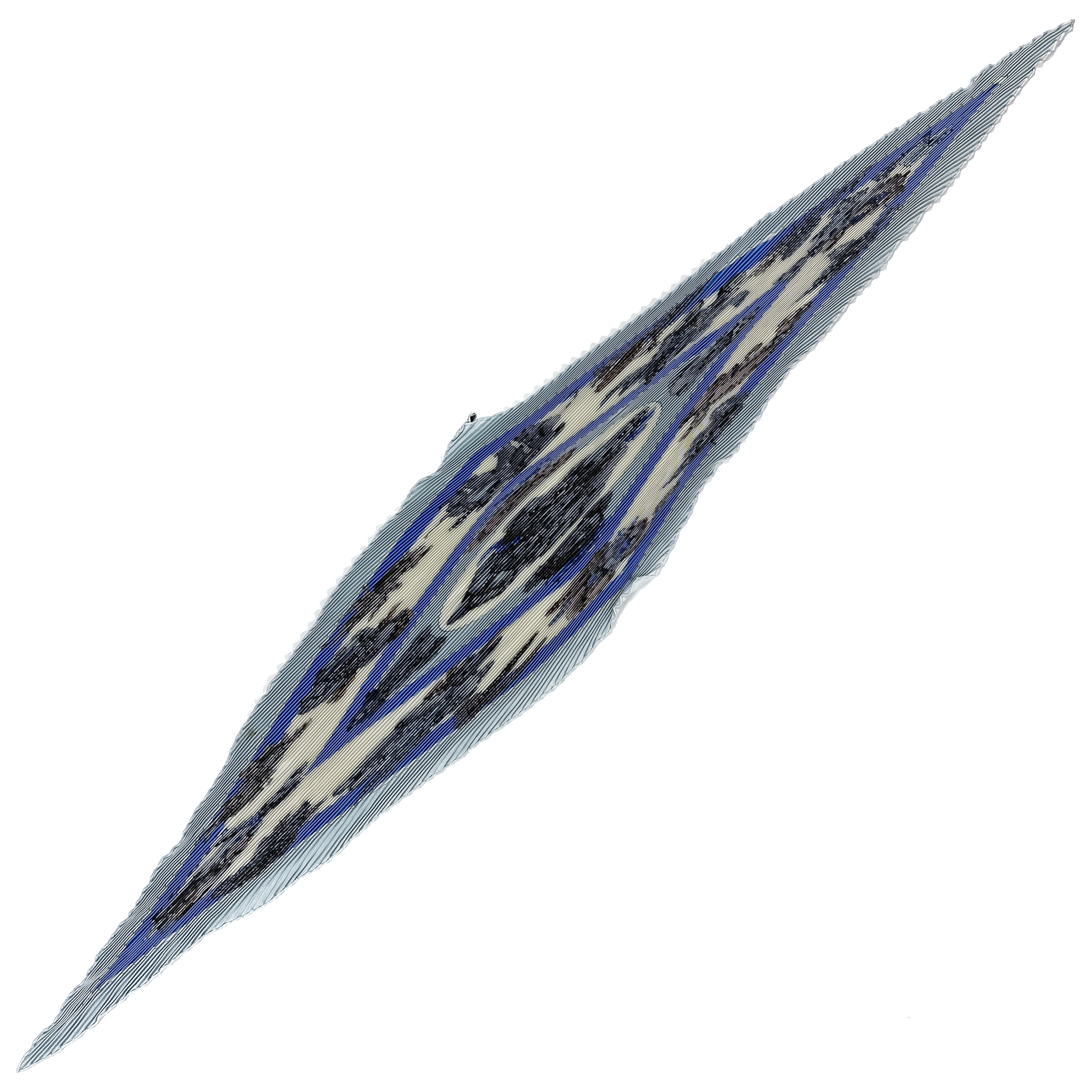 Hermès Confidents des Cœurs Plissé 90