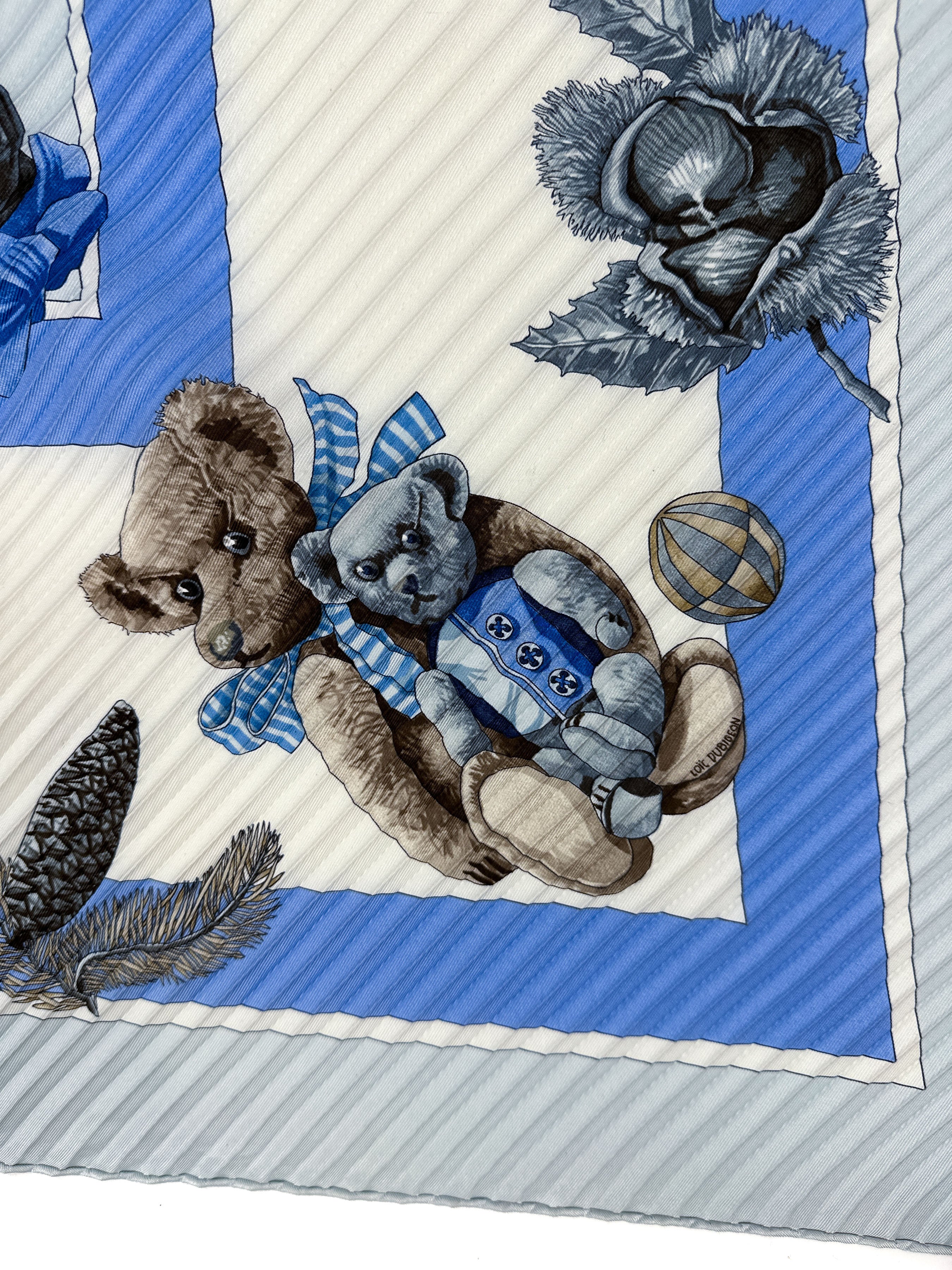 Hermès Confidents des Cœurs Plissé 90