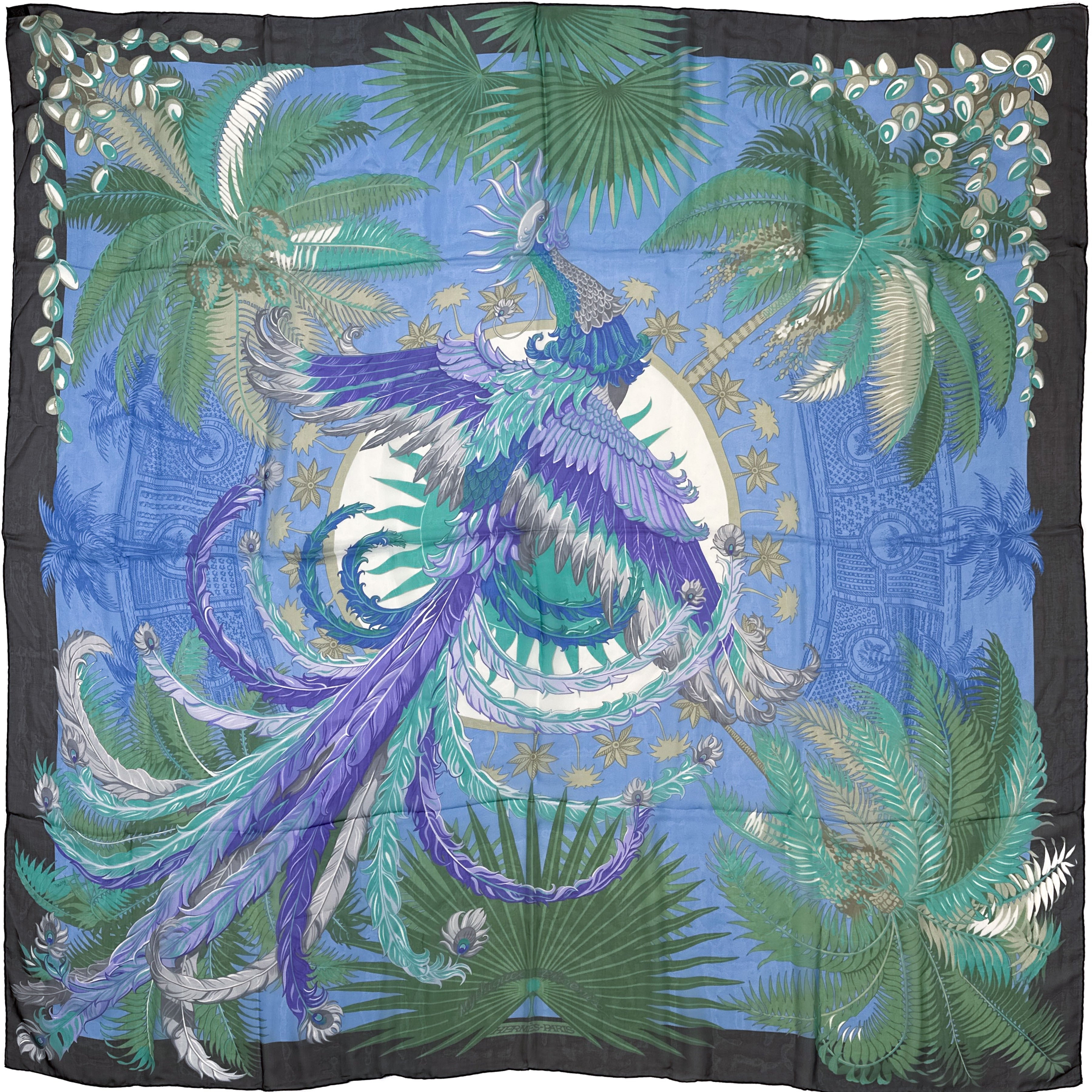 Hermès Mythiques Phoenix Mousseline 140