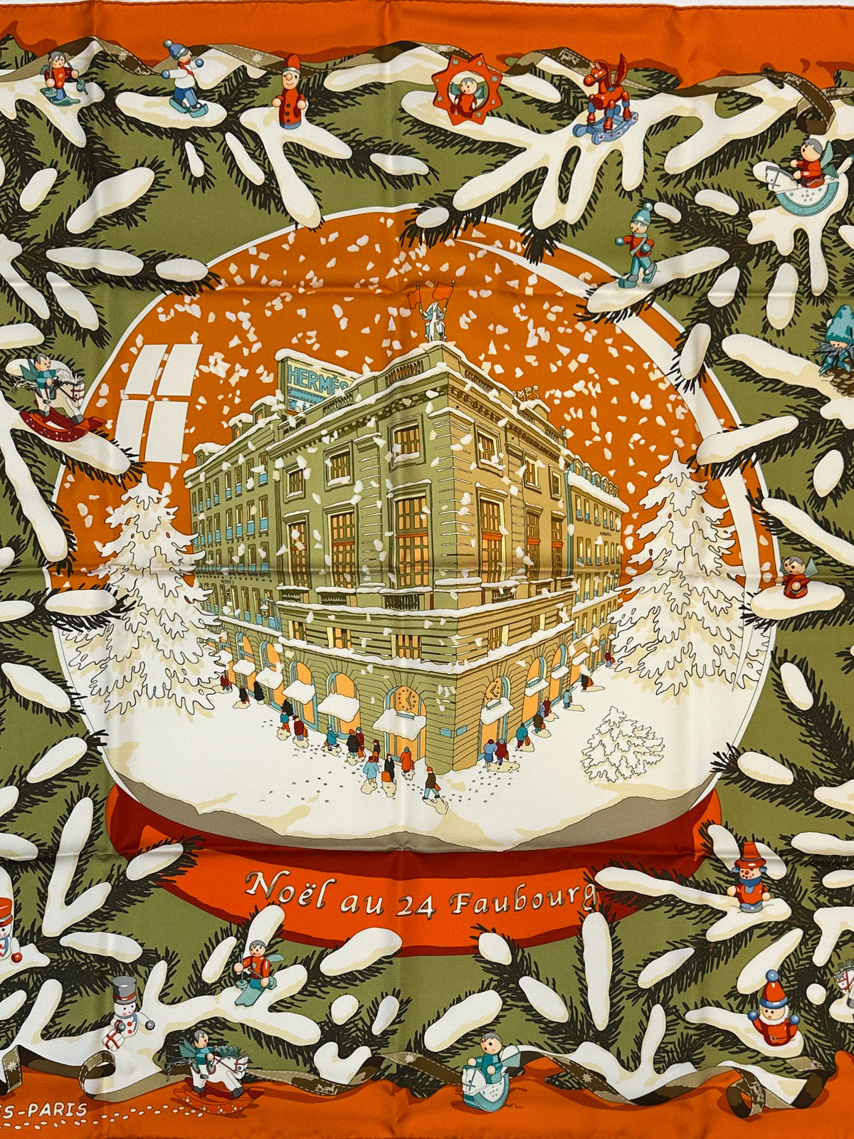 Hermès Noël au 24 Faubourg 90