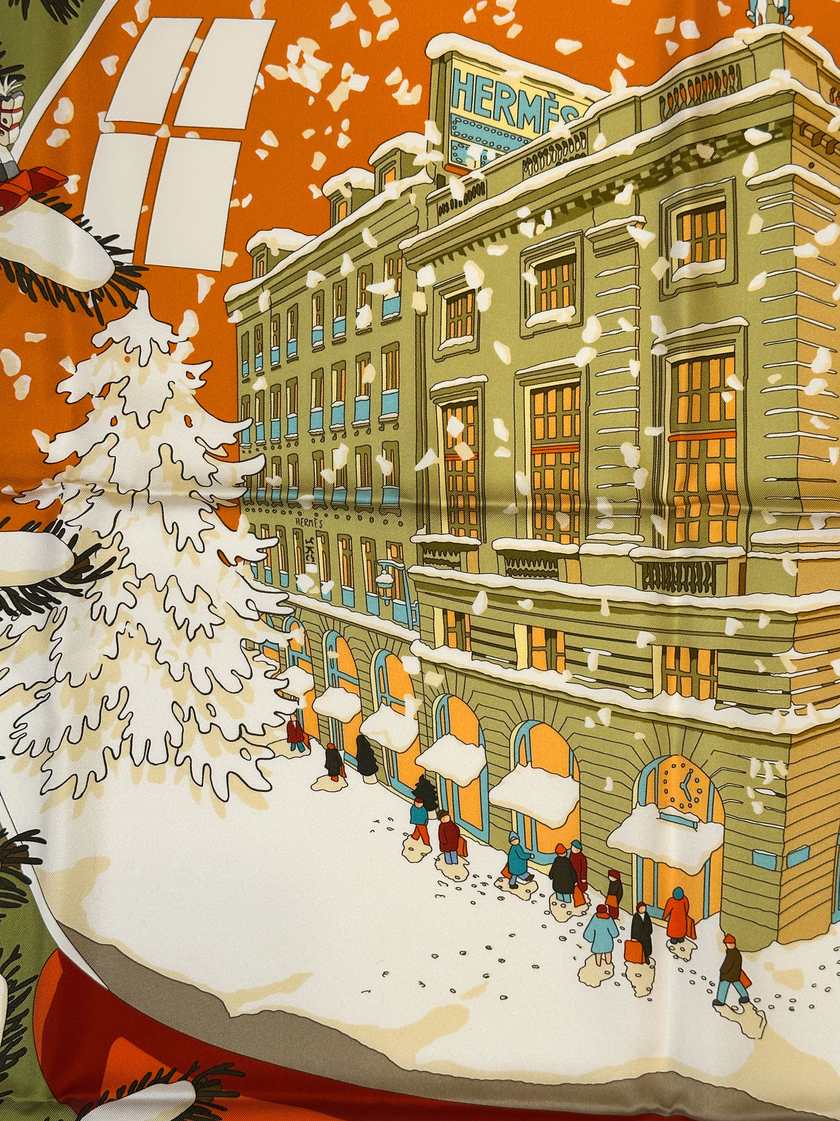 Hermès Noël au 24 Faubourg 90