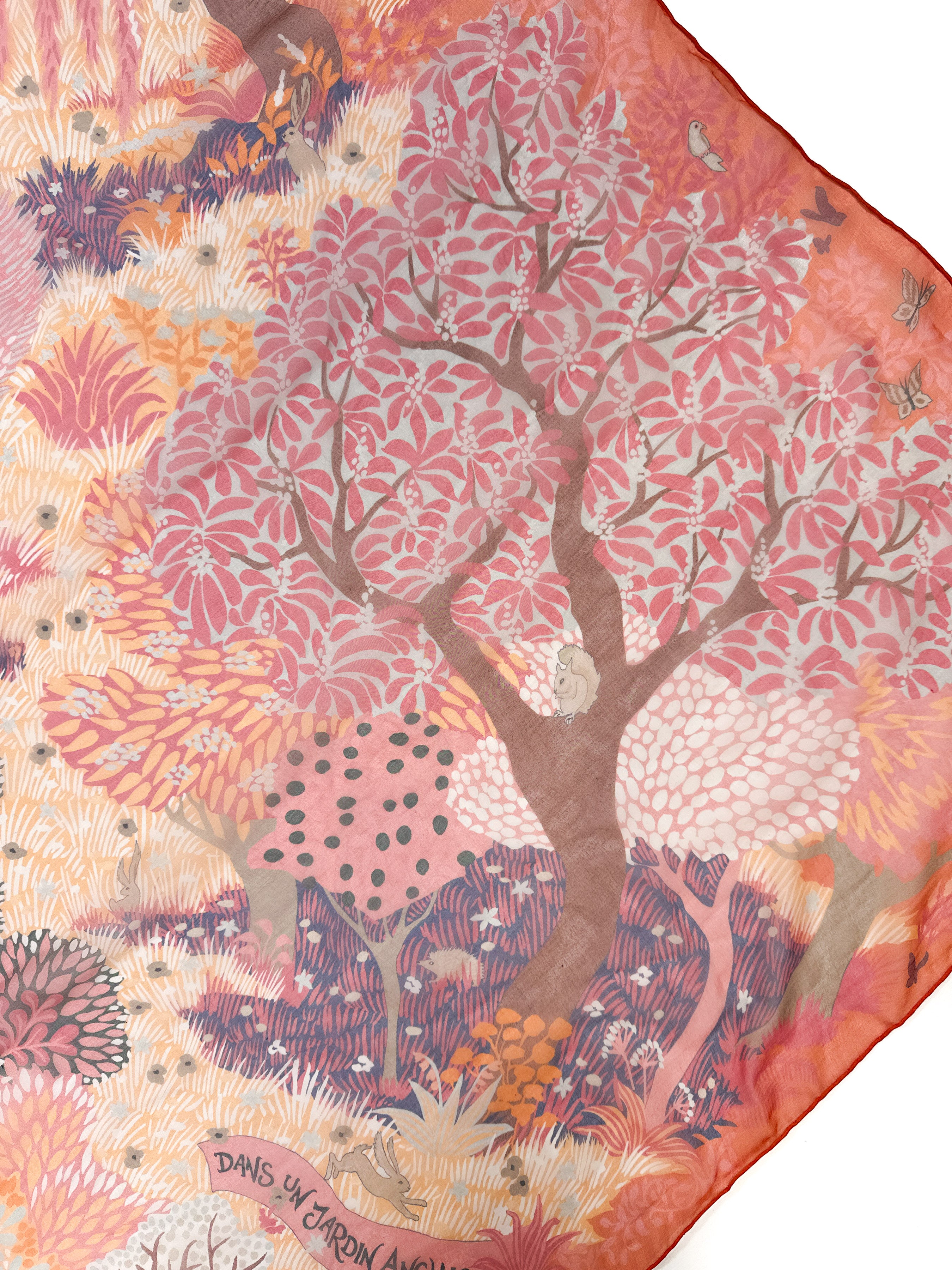 Hermès Dans un Jardin Anglais Mousseline 140
