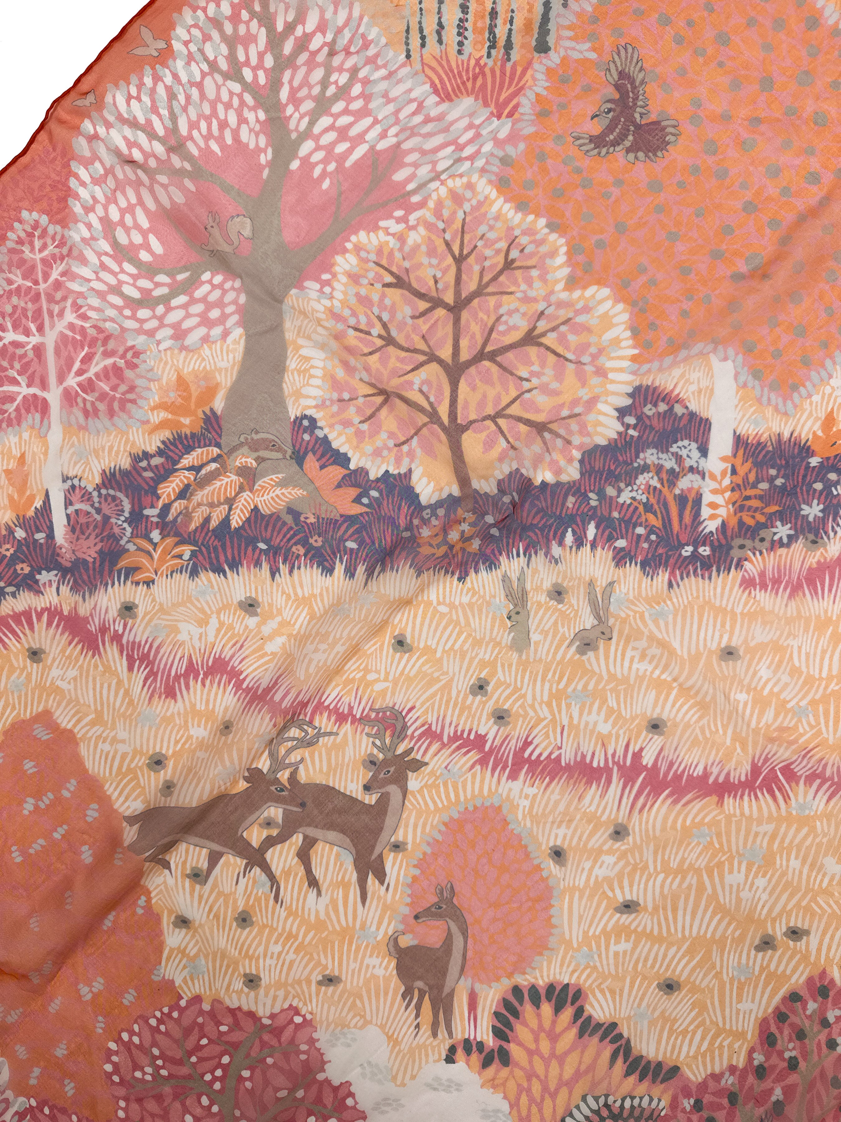Hermès Dans un Jardin Anglais Mousseline 140