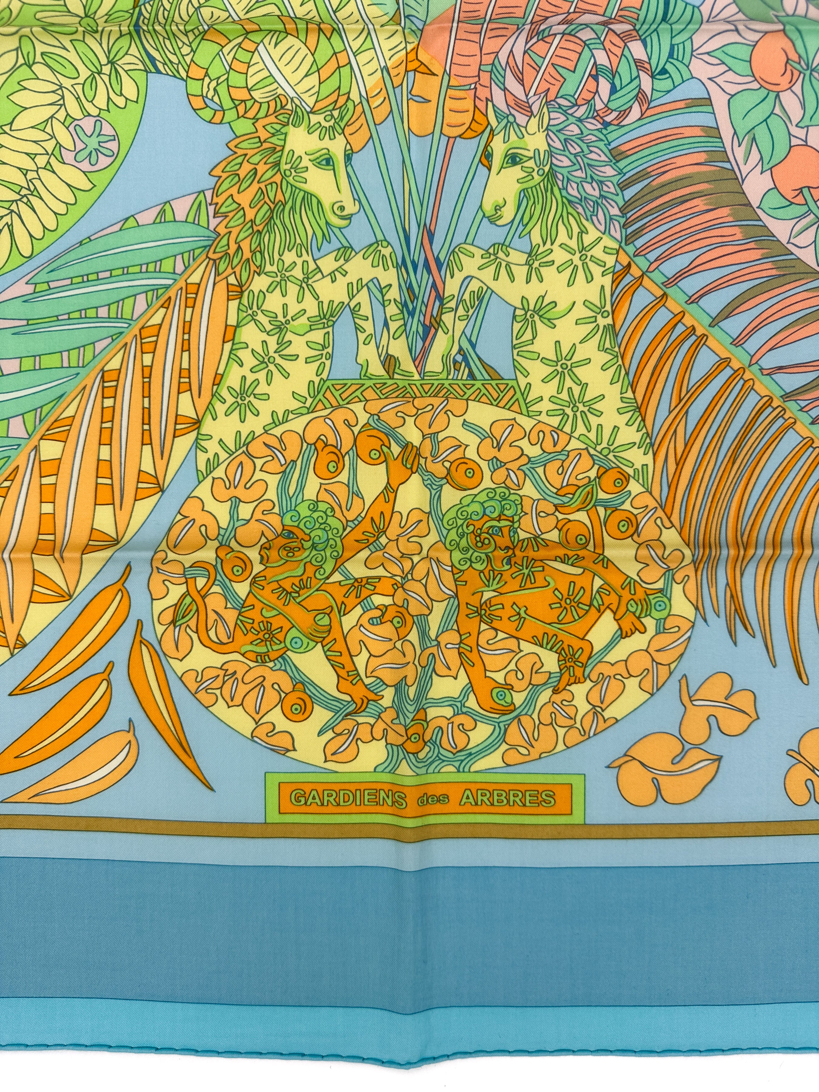 Hermès Gardiens des Arbres Cotton 70