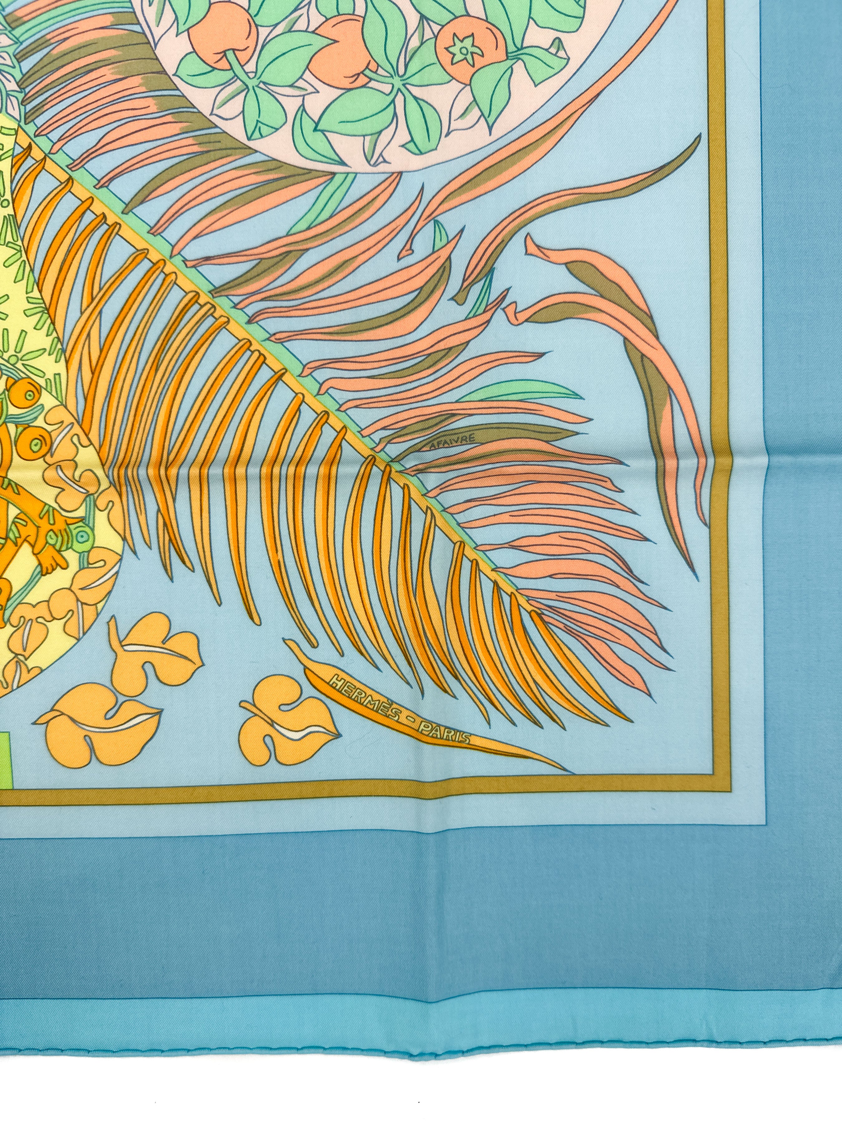 Hermès Gardiens des Arbres Cotton 70