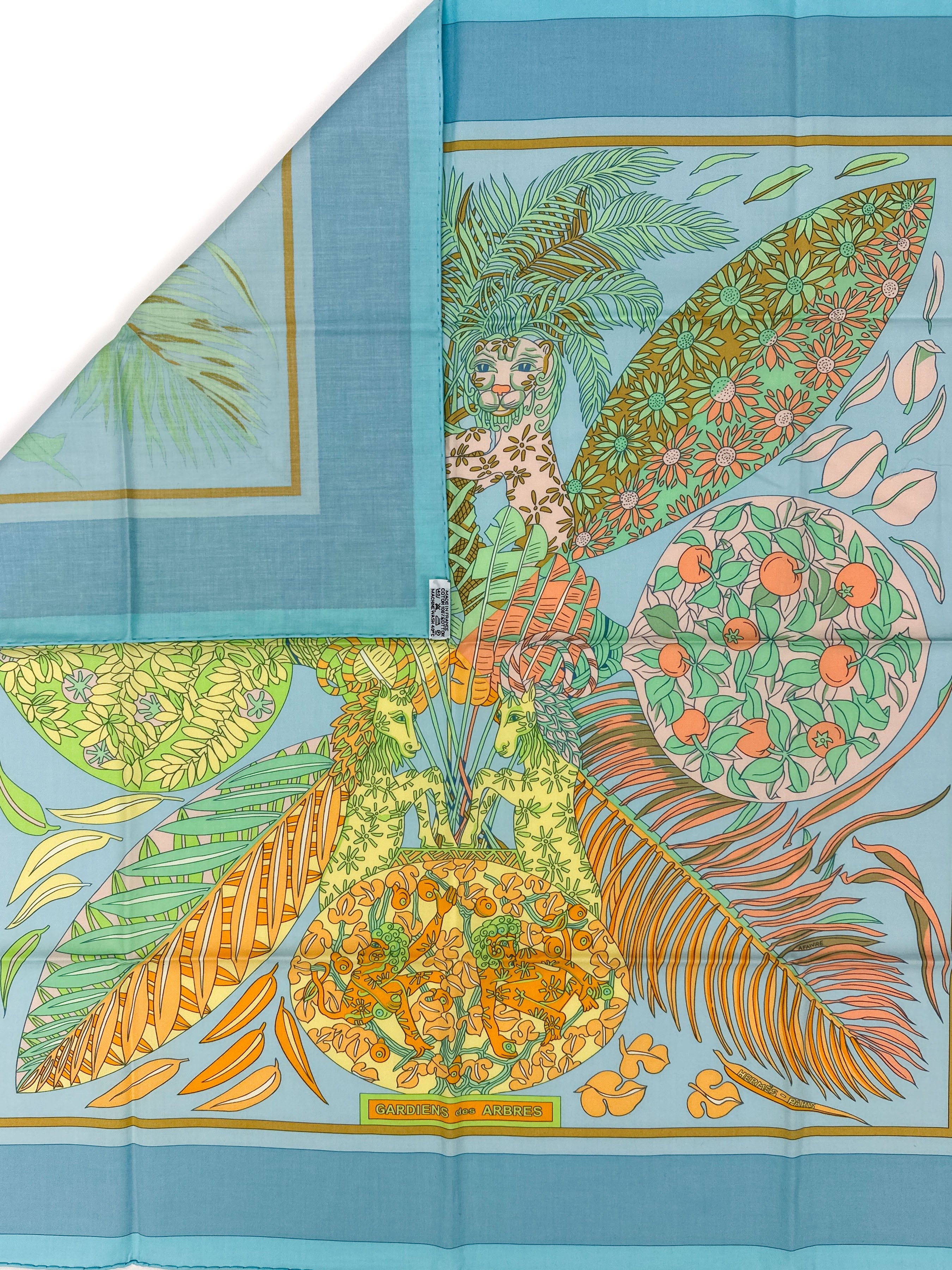 Hermès Gardiens des Arbres Cotton 70