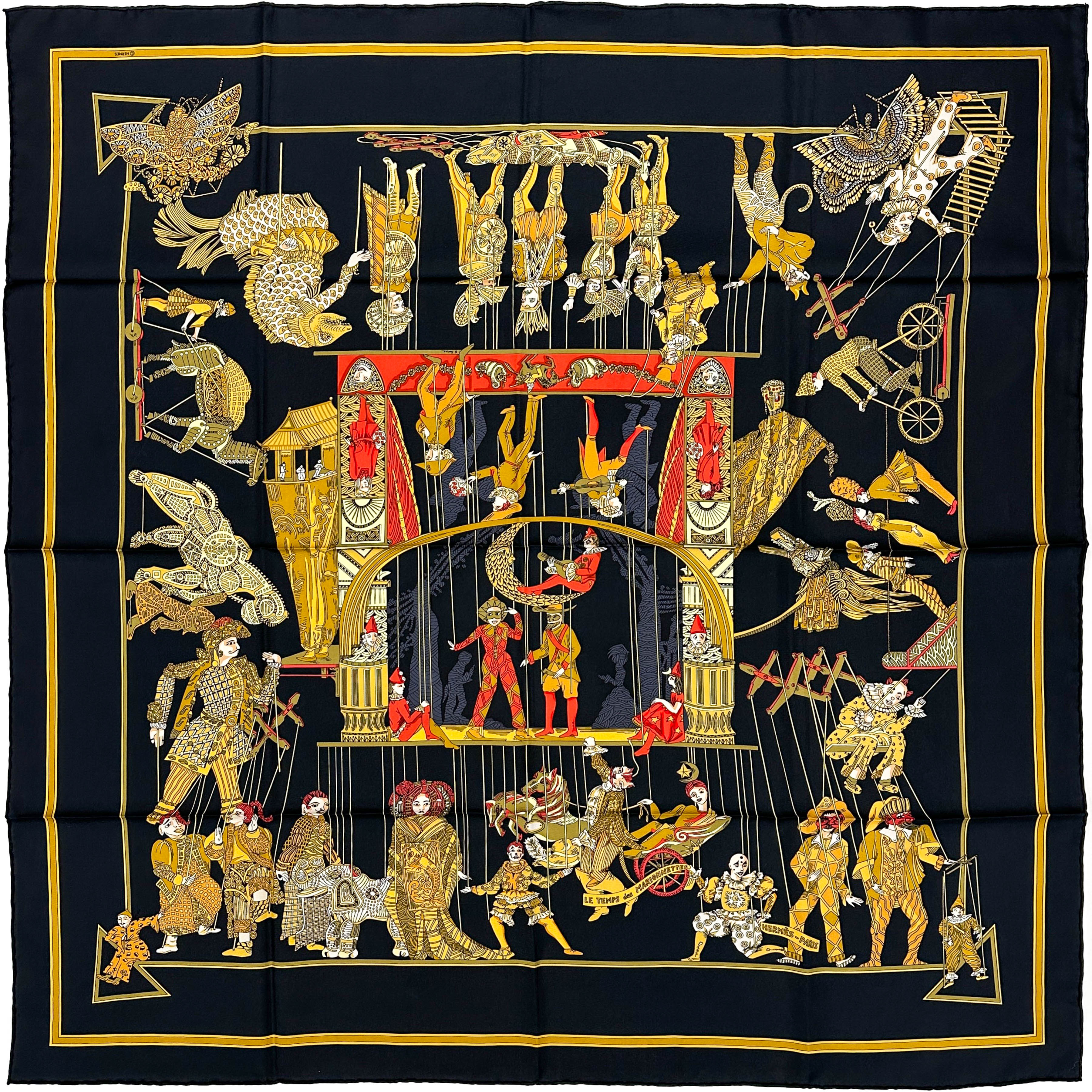 Hermès Le Temps des Marionnettes 90