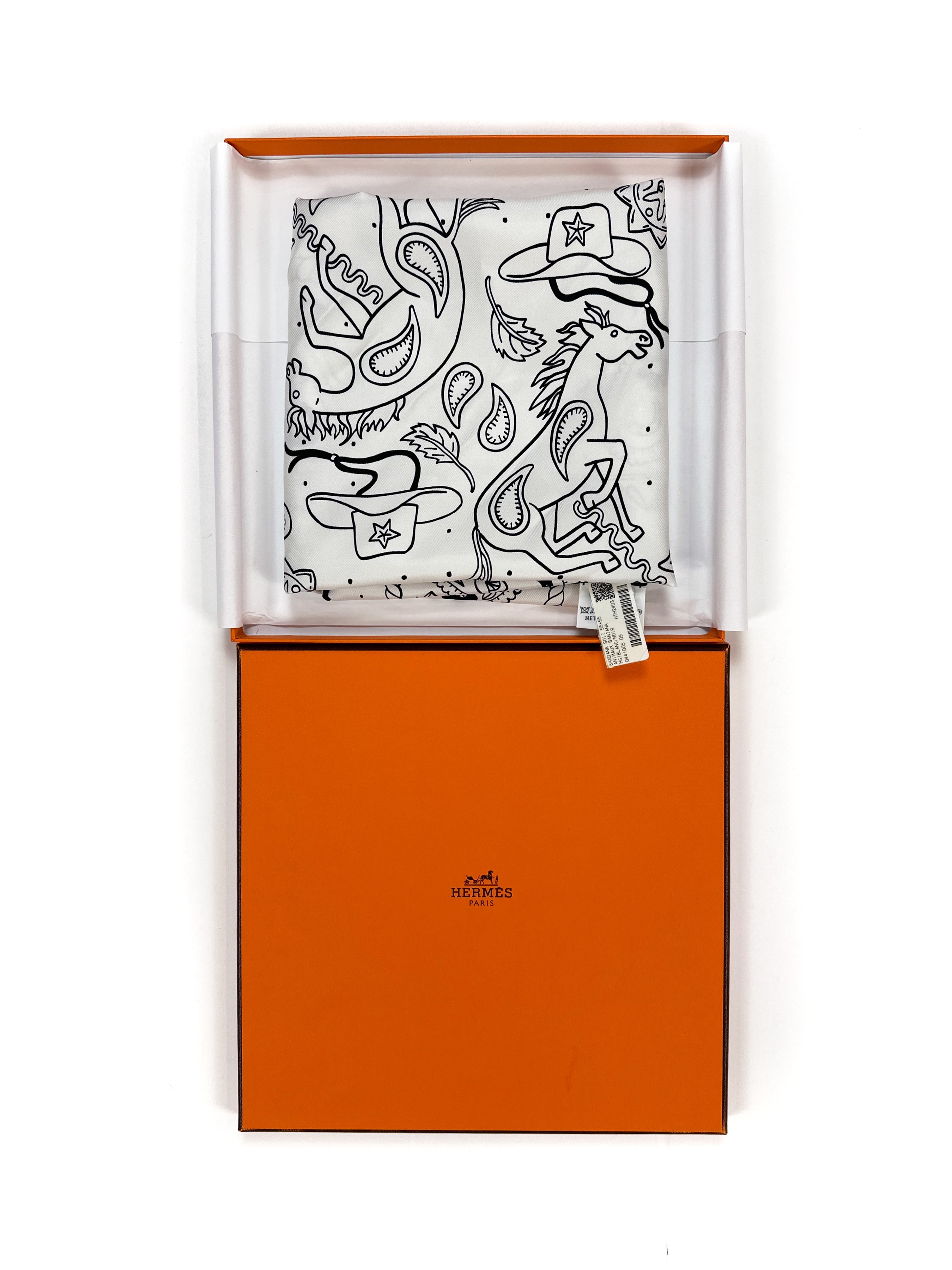 Hermès Animaux Bandana 55