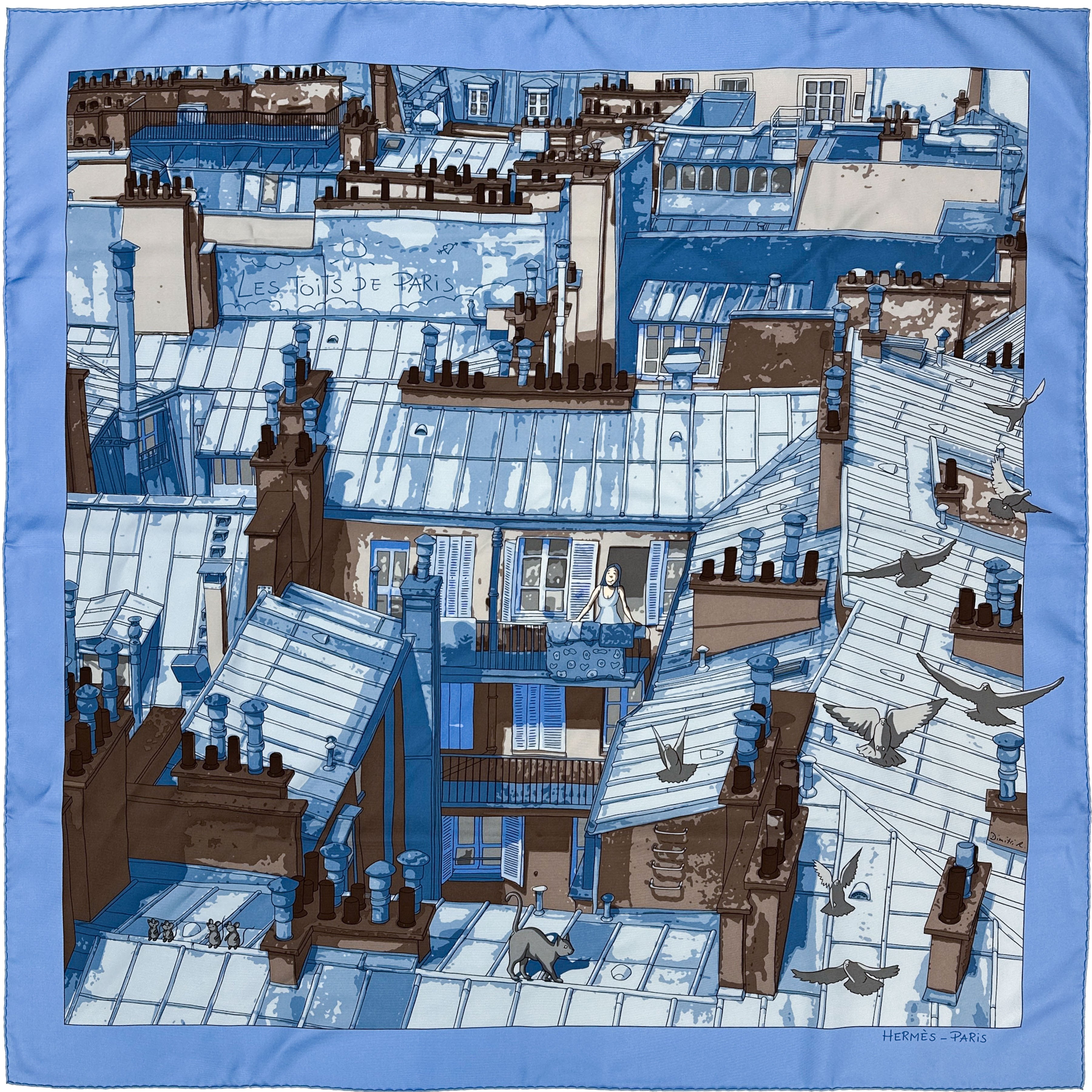 Hermès Les Toits de Paris 90