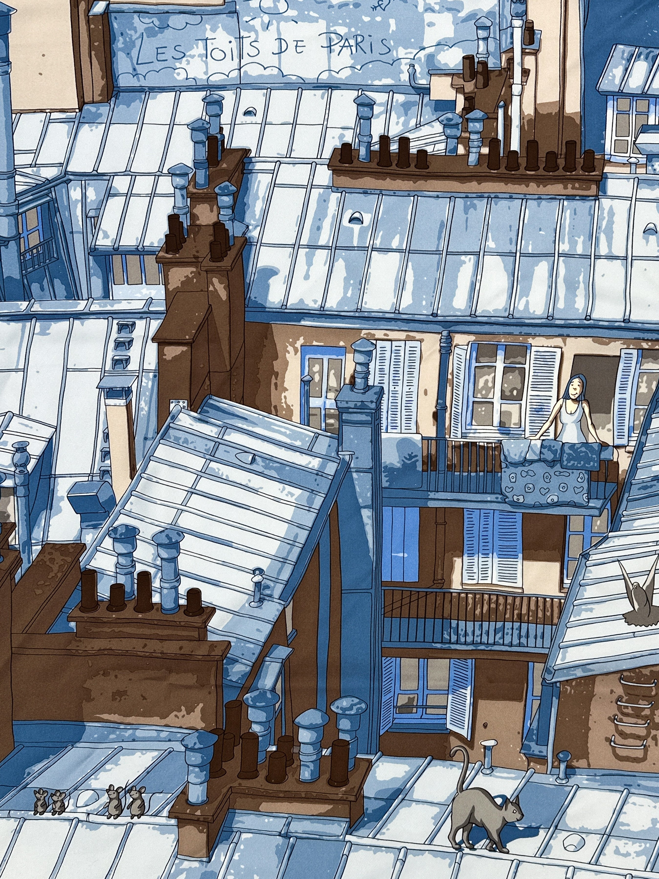 Hermès Les Toits de Paris 90