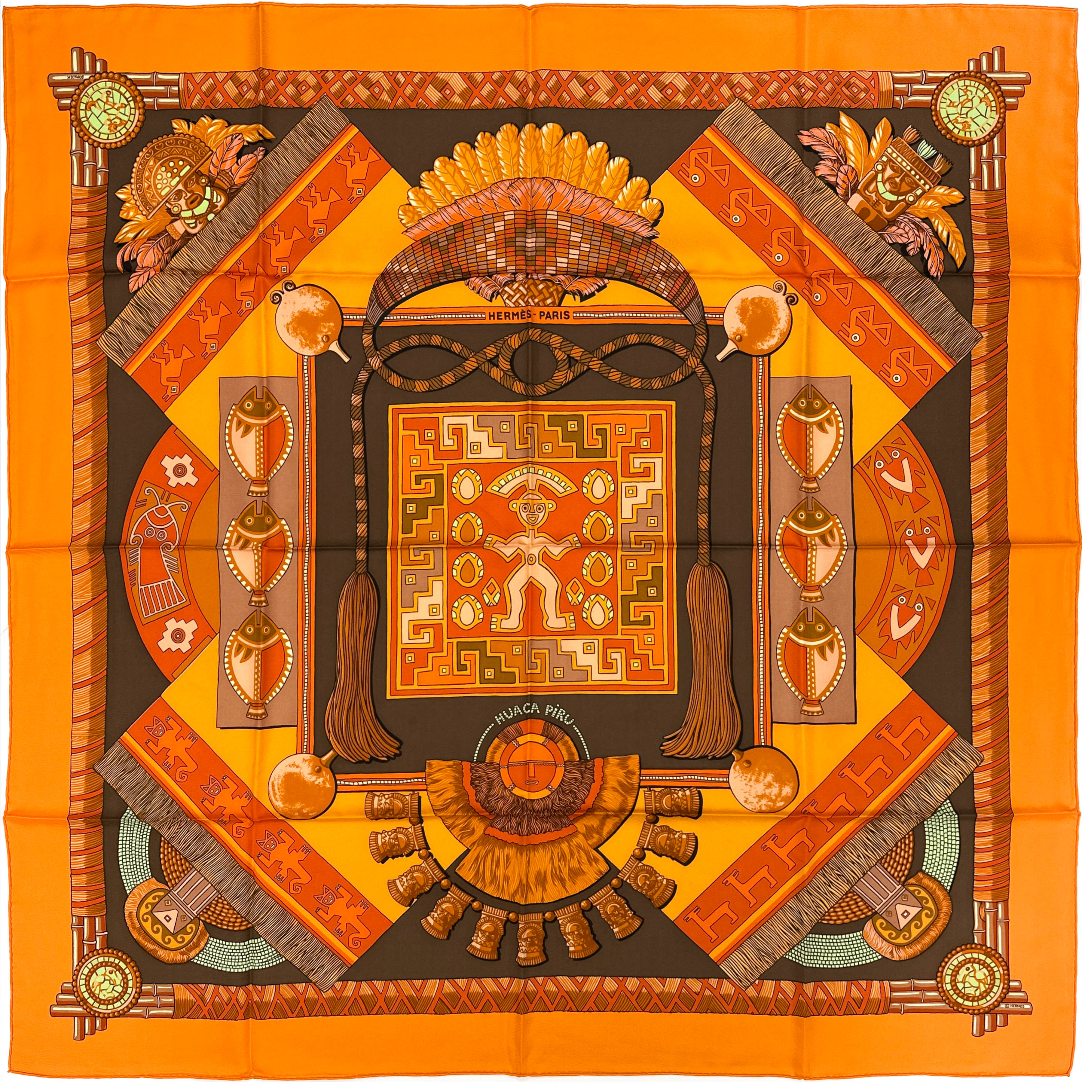Hermès Huaca Piru 90