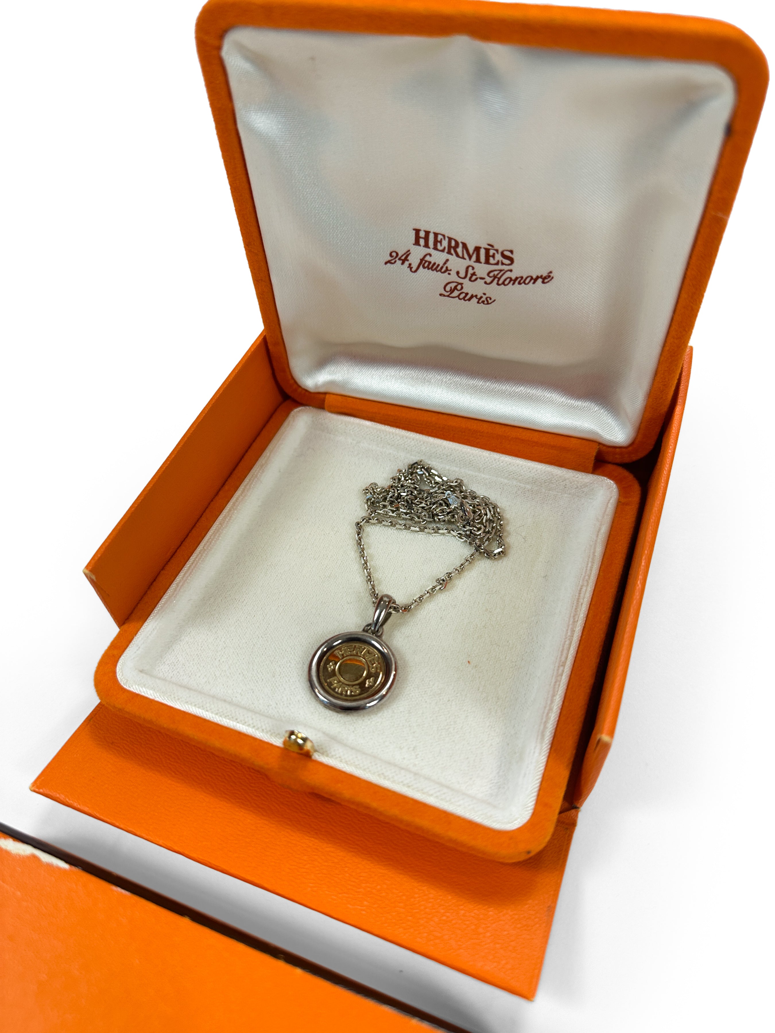 Hermès Sellier Necklace