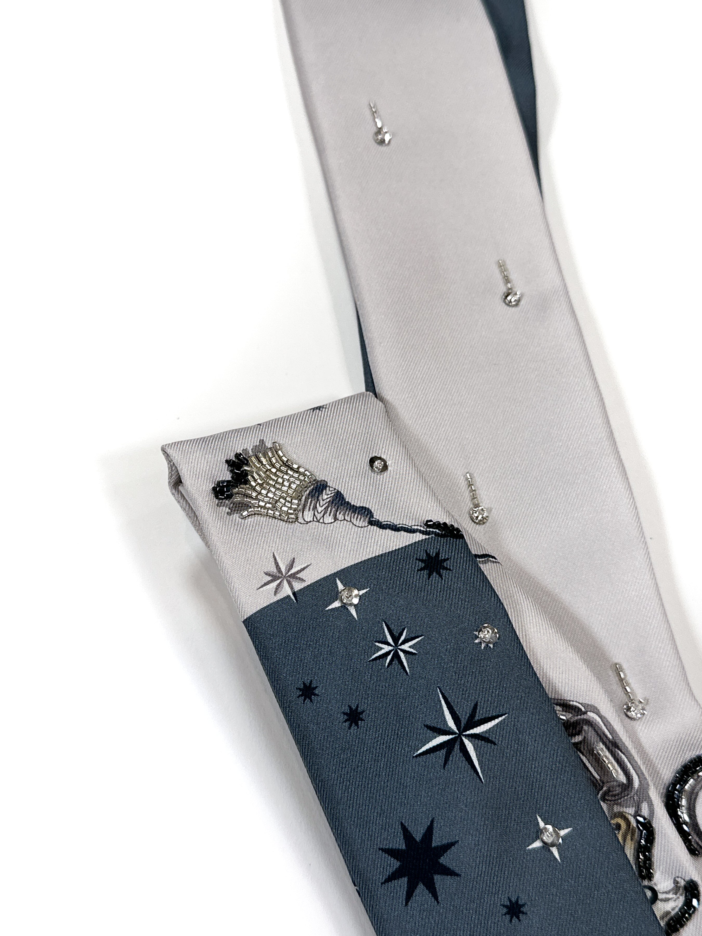 Hermès C'est La Fête Beaded Exceptional Ribbon