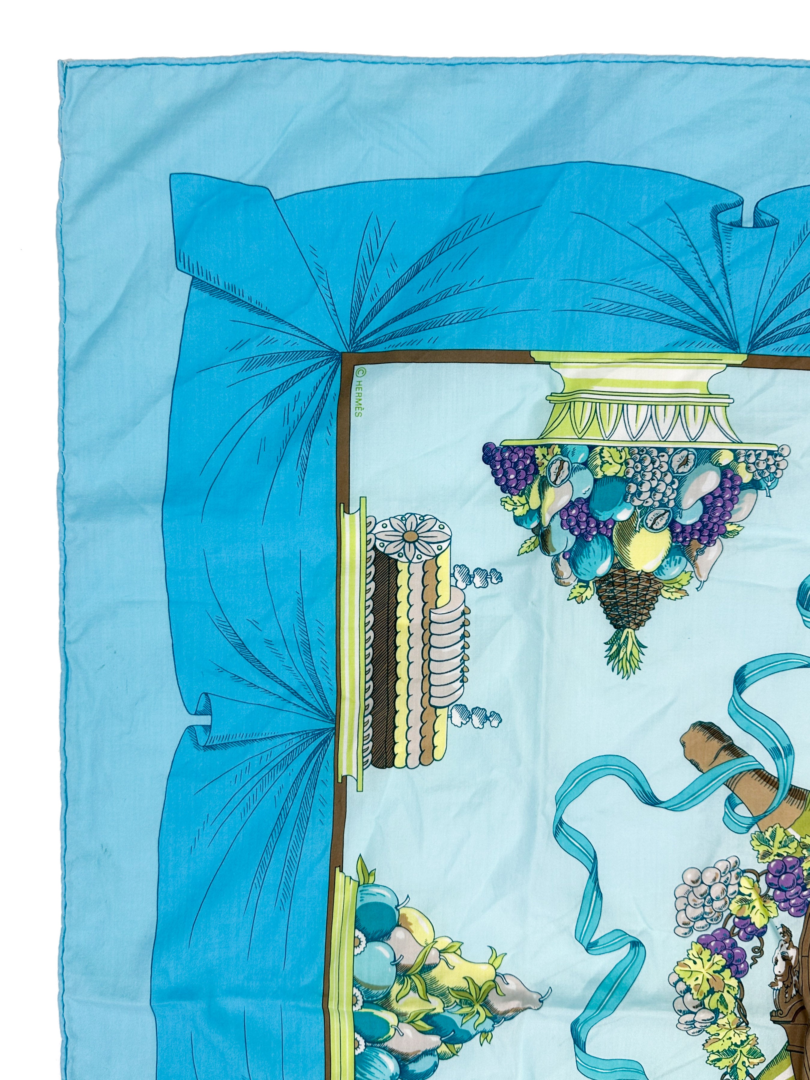 Hermès À La Gloire de la Cuisine Française Cotton 65