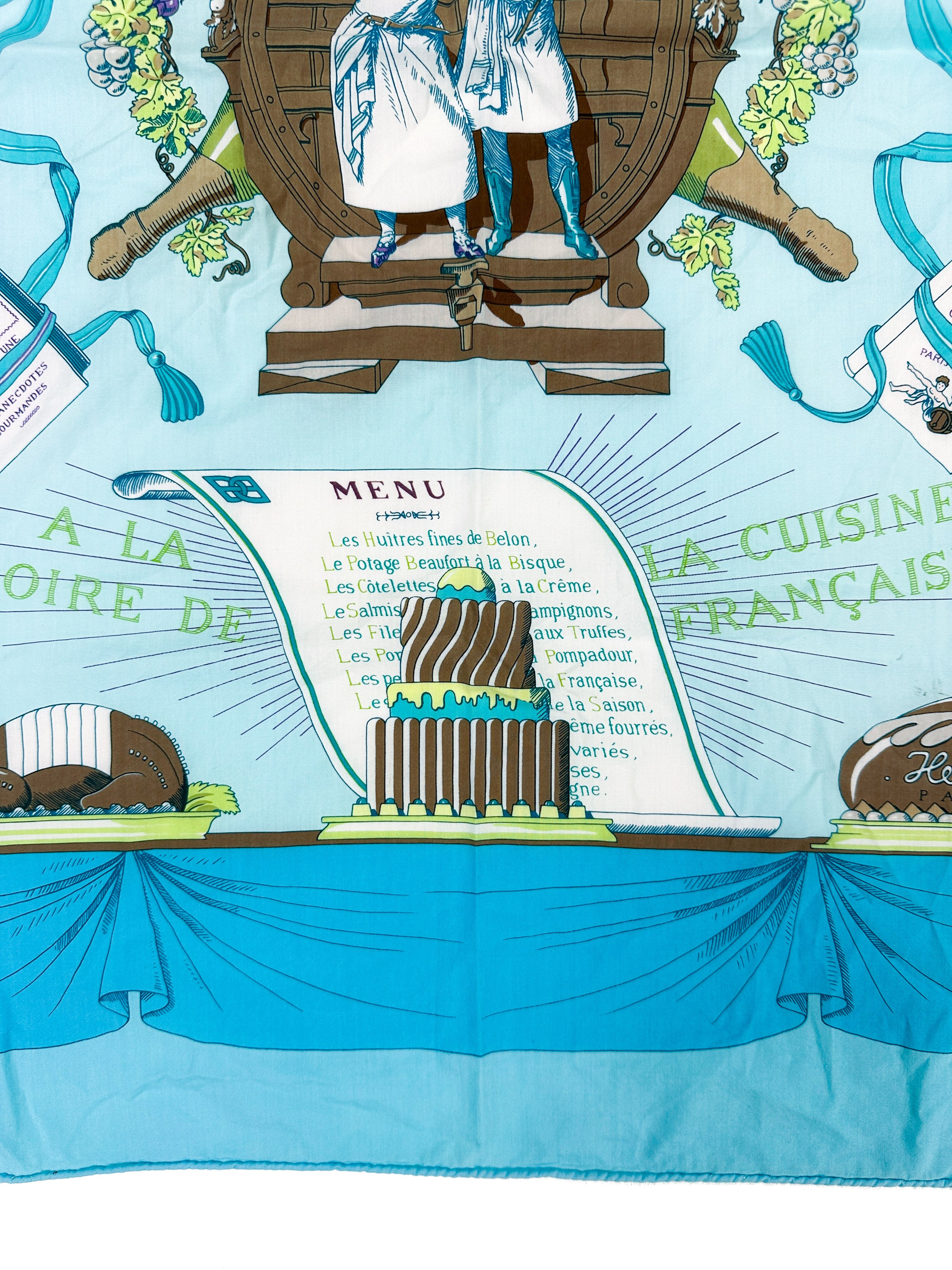 Hermès À La Gloire de la Cuisine Française Cotton 65
