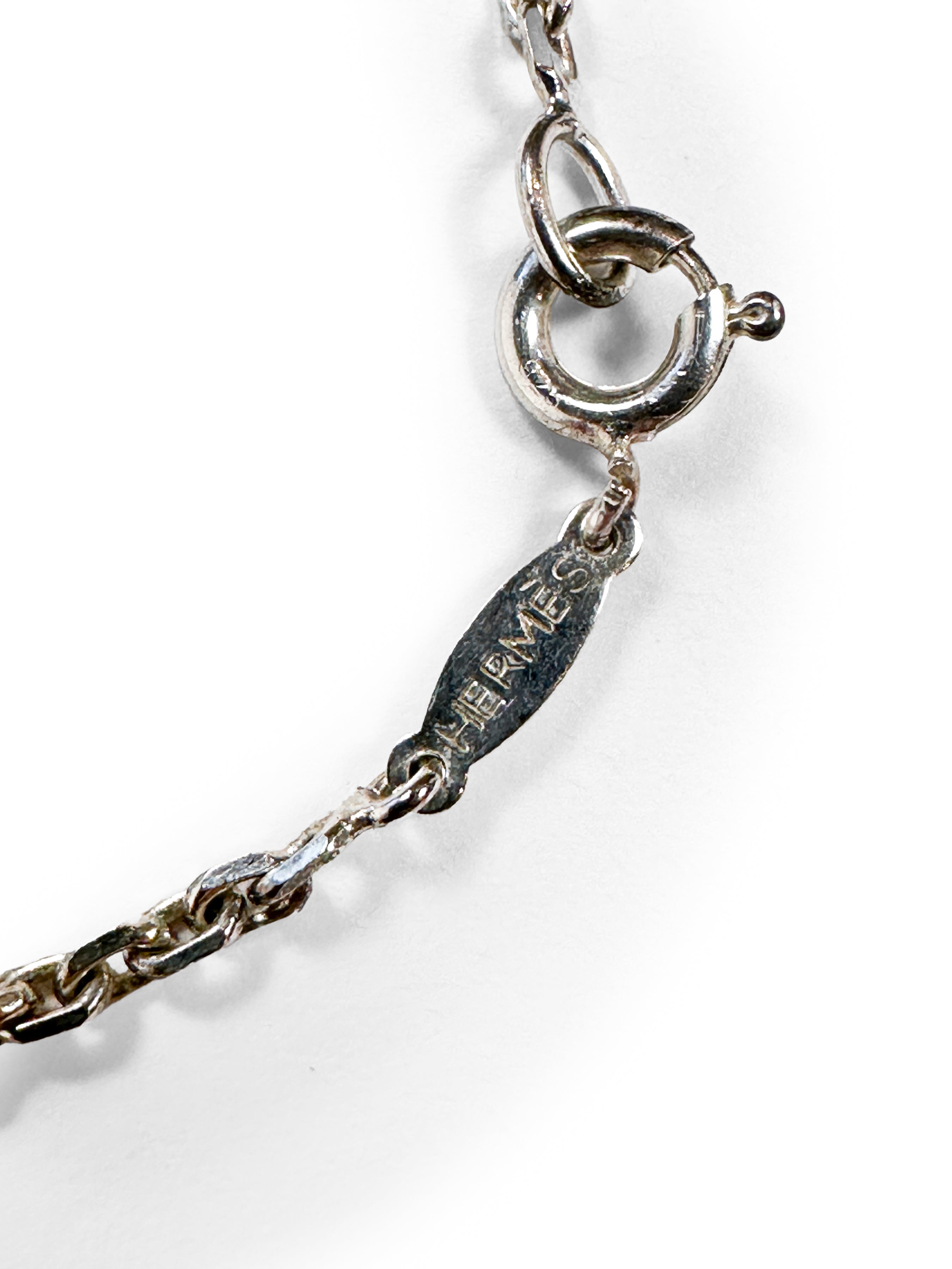 Hermès Sellier Necklace