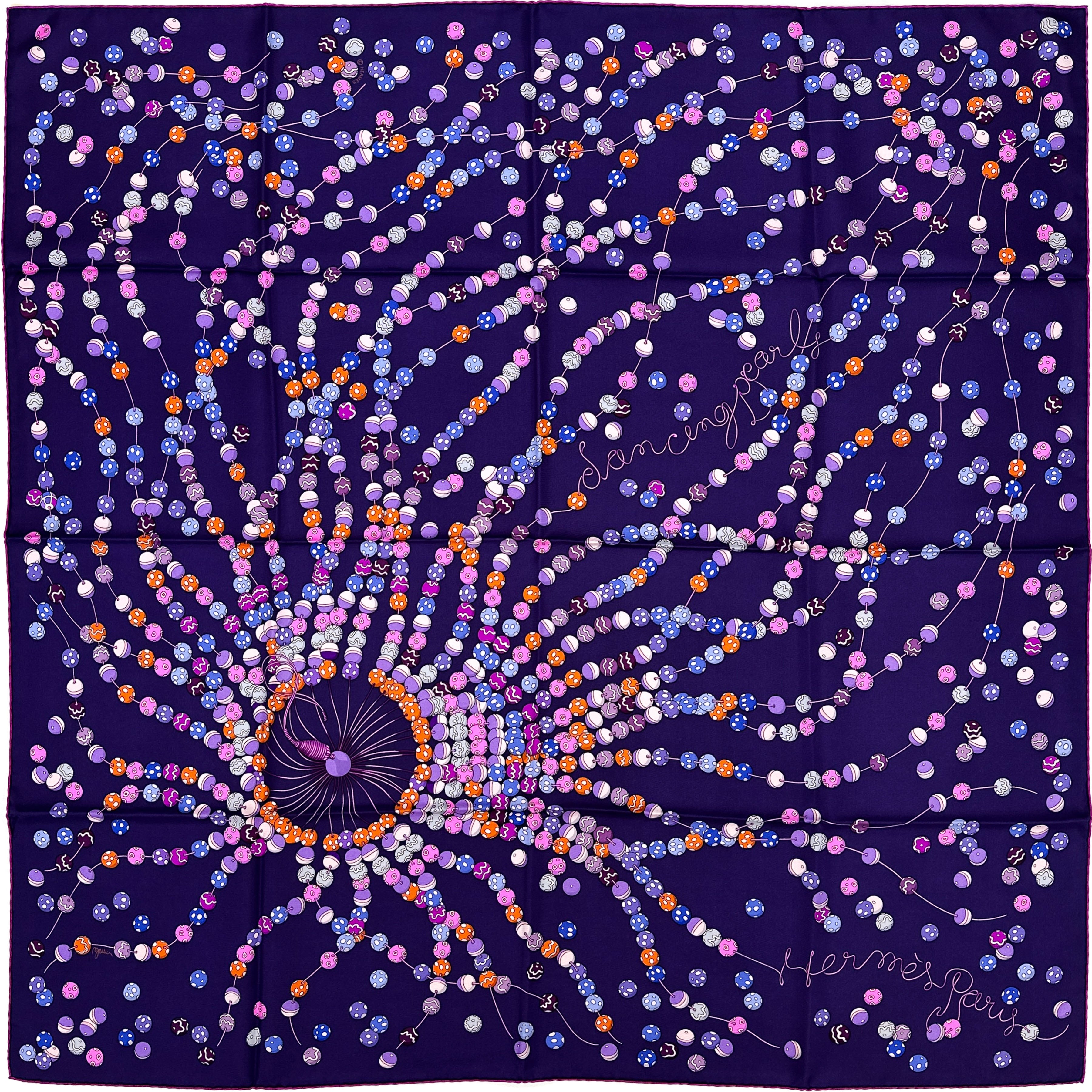 Hermès Dancing Pearls 90