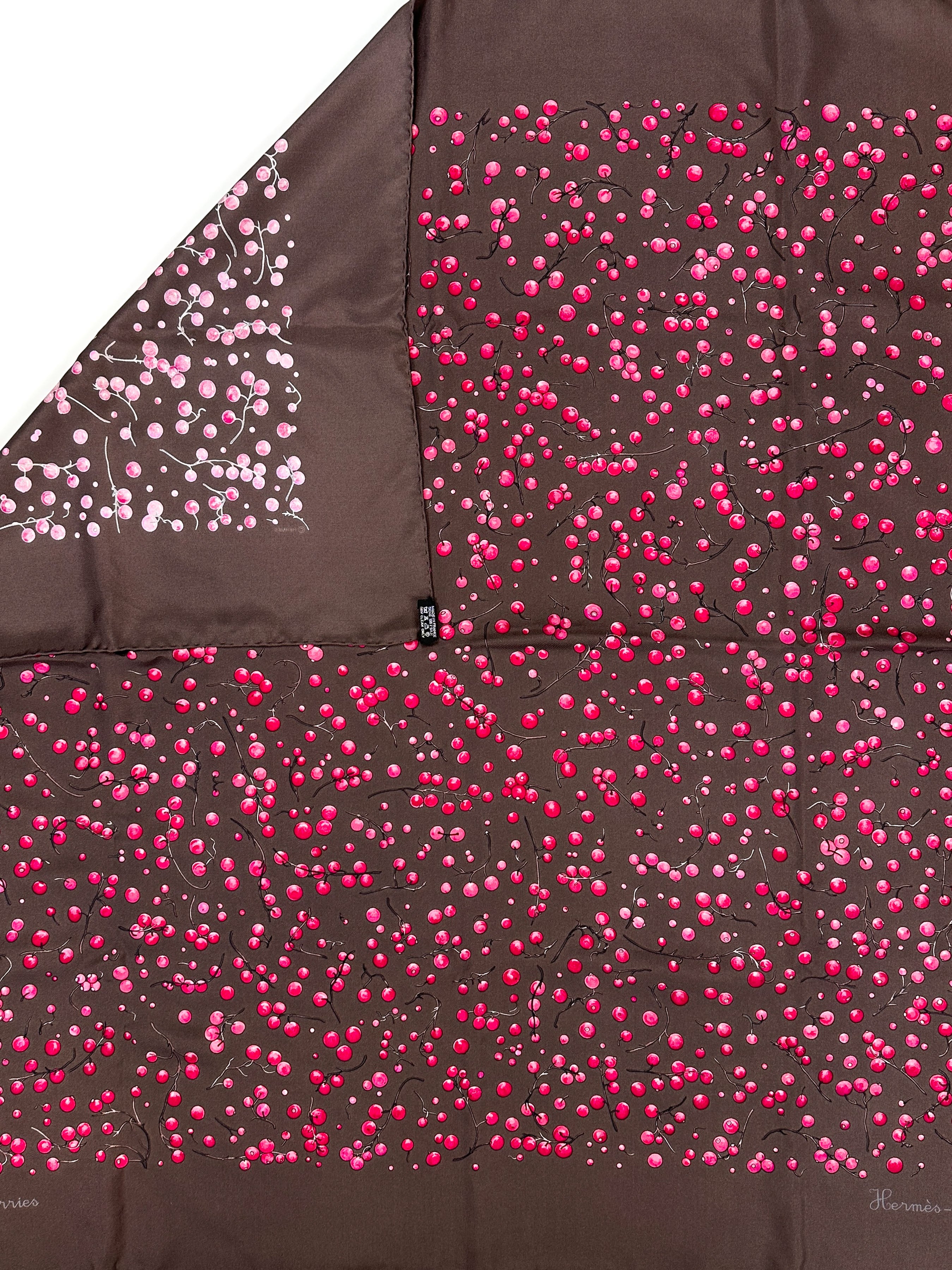 Hermès Red Berries 90