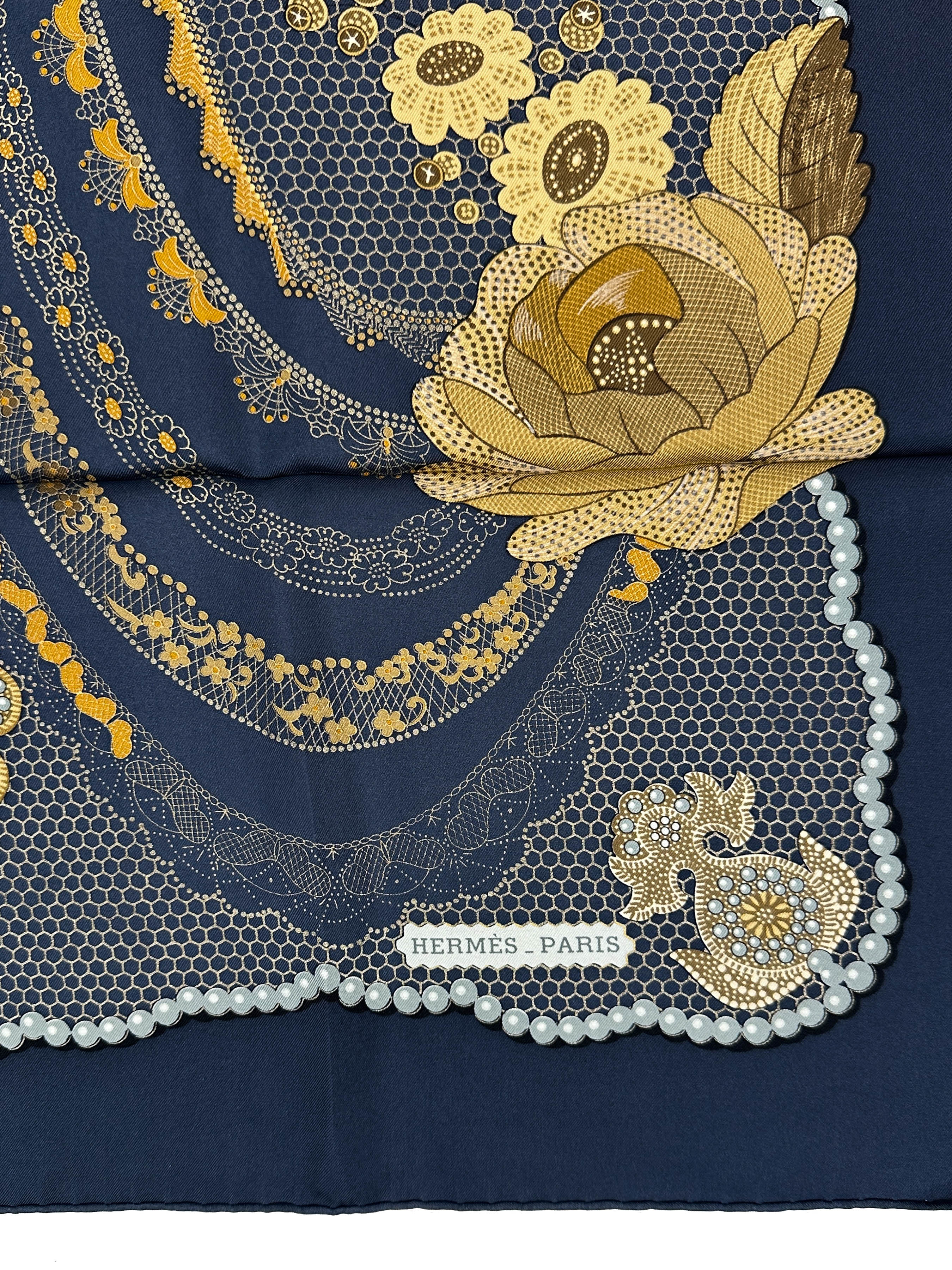 Hermès Doigts de Fée Metallic 90