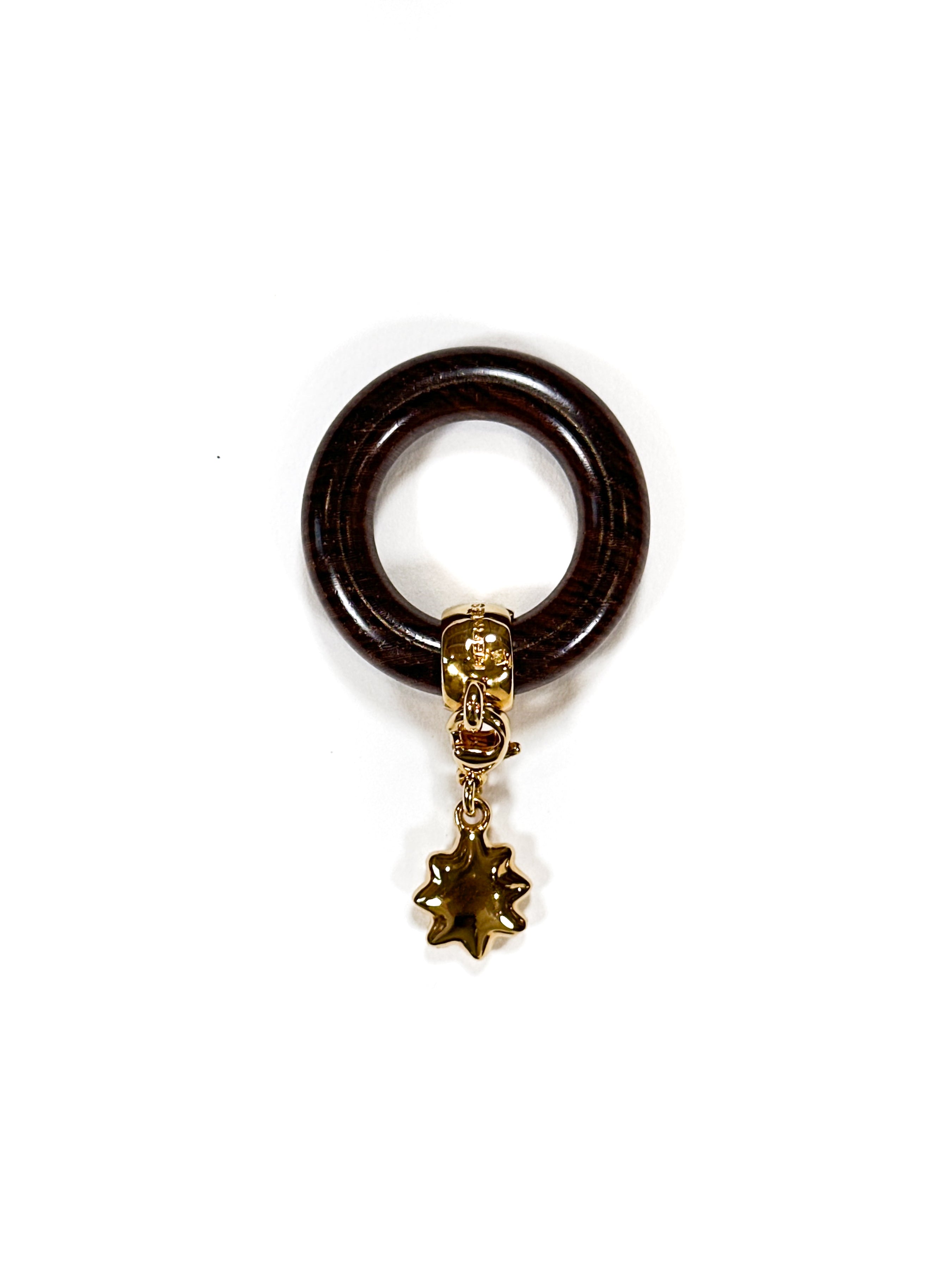 Hermès Wooden Scarf Ring