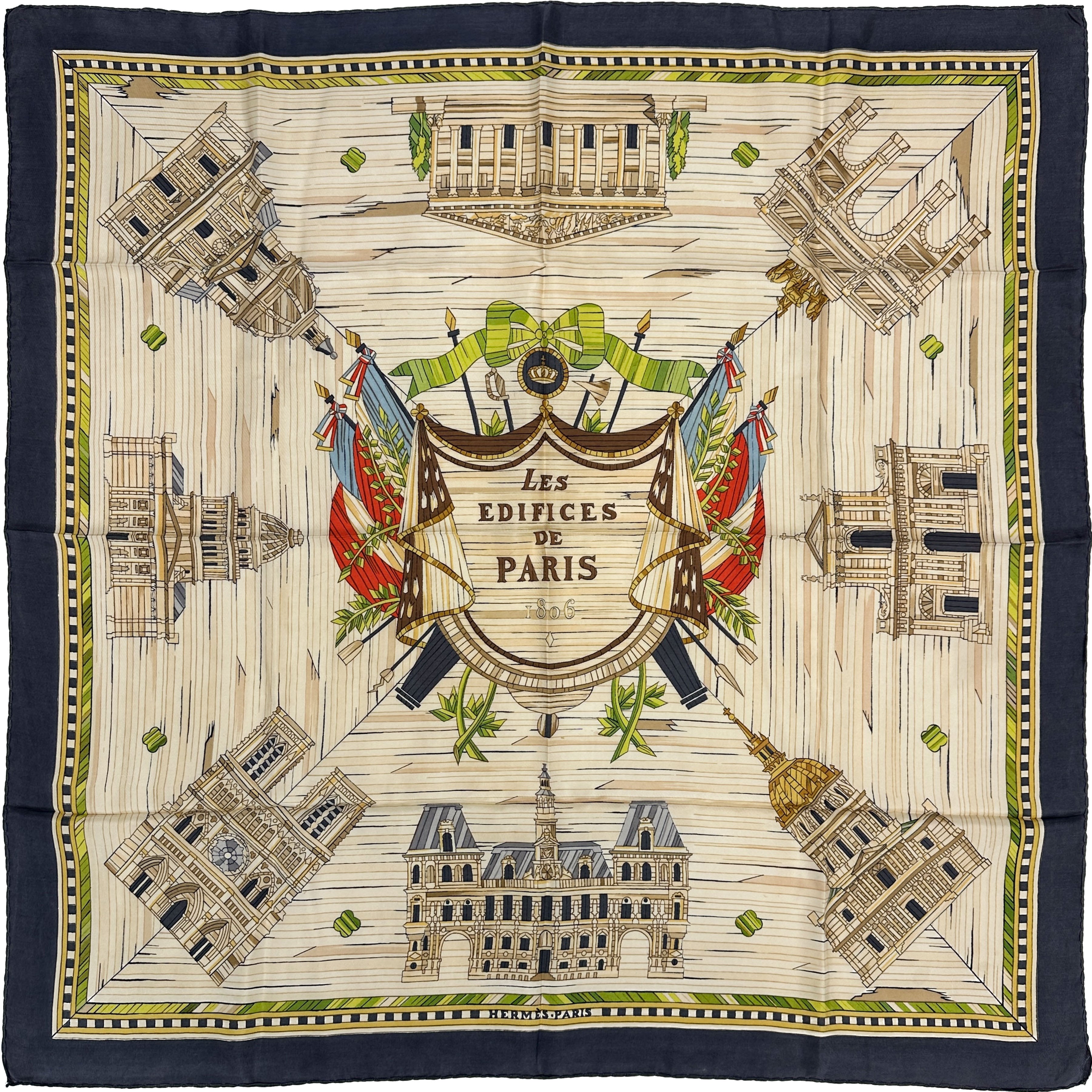 Hermès Les Édifices de Paris 90 C.1957