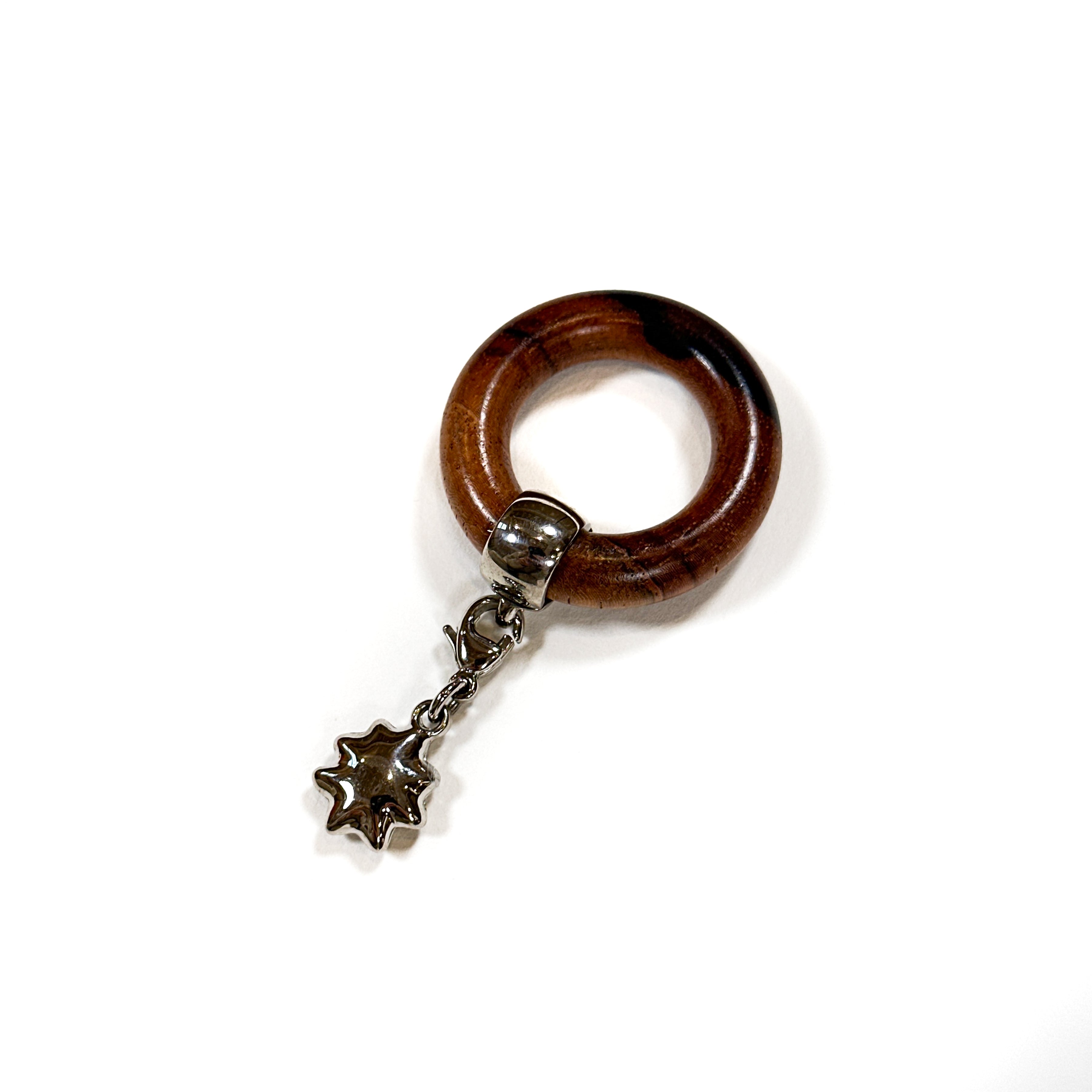 Hermès Wooden Scarf Ring
