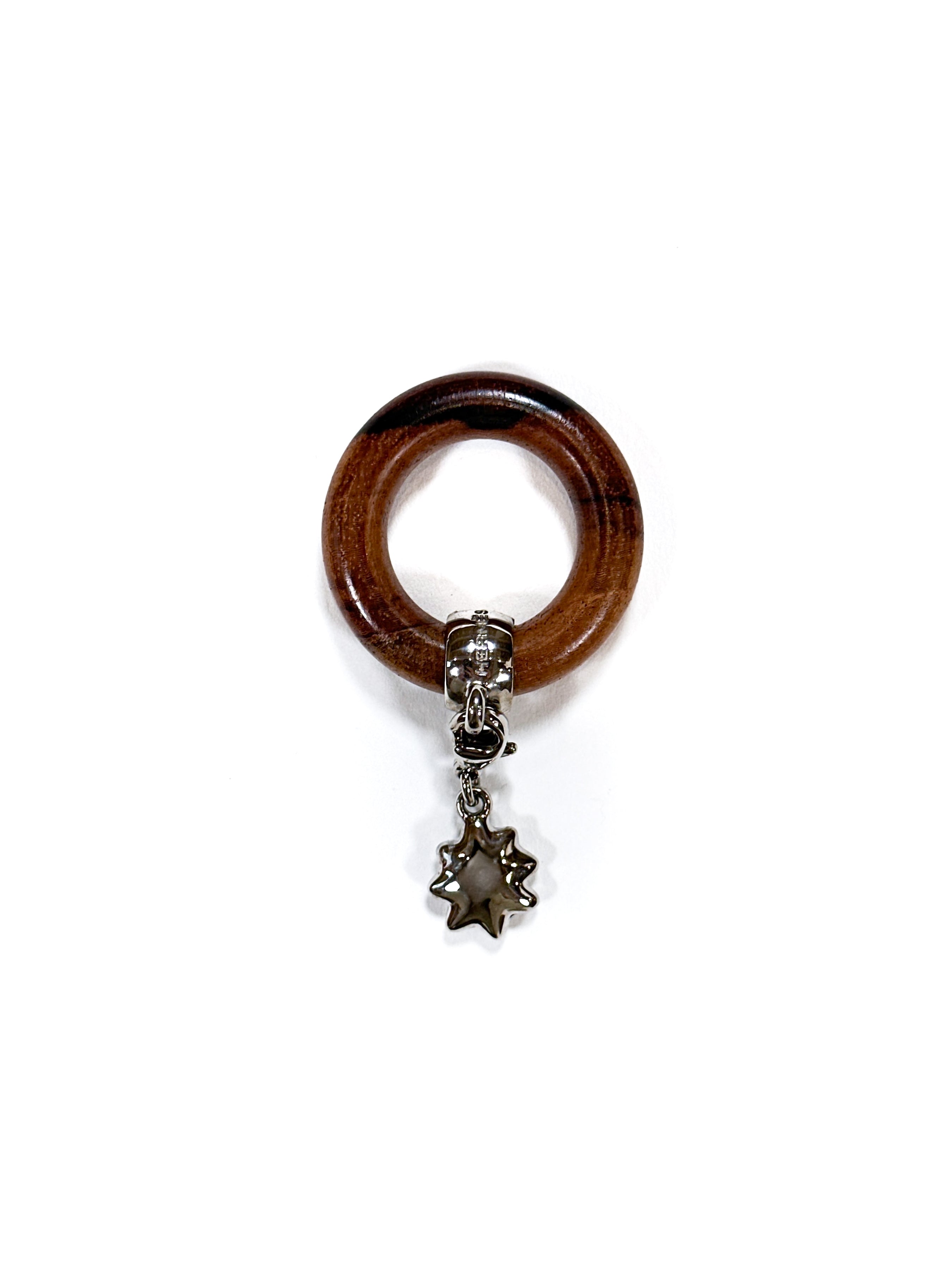 Hermès Wooden Scarf Ring