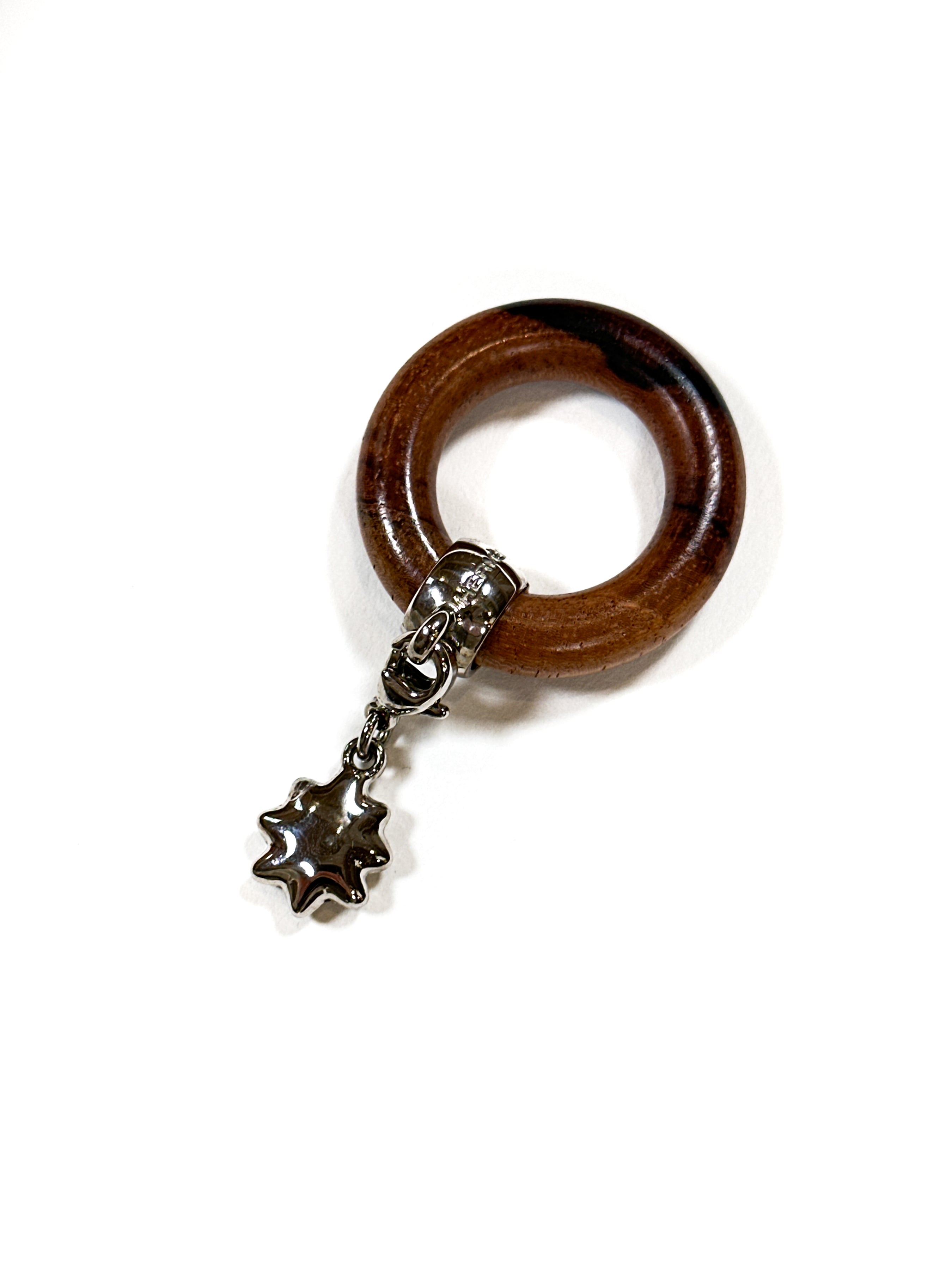 Hermès Wooden Scarf Ring